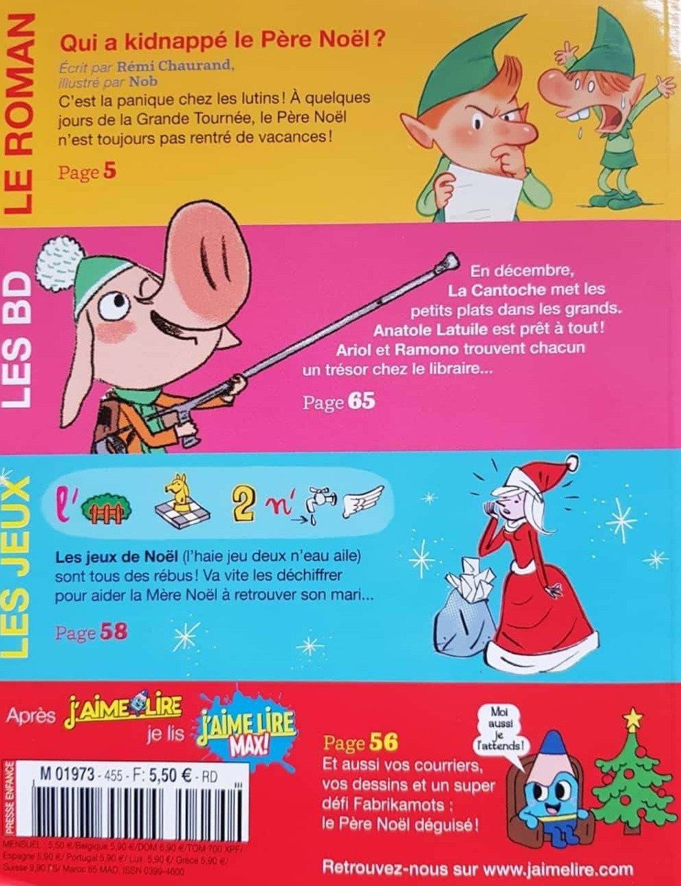 J'aime Lire Qui a kidnappé le pere Noel? Like New Not Applicable (4630312353847)