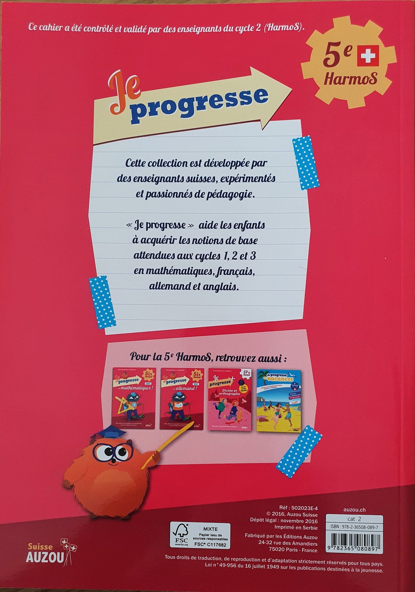 Je progresse en français ! Like New, 6+Yrs Je progress (6645579317433)