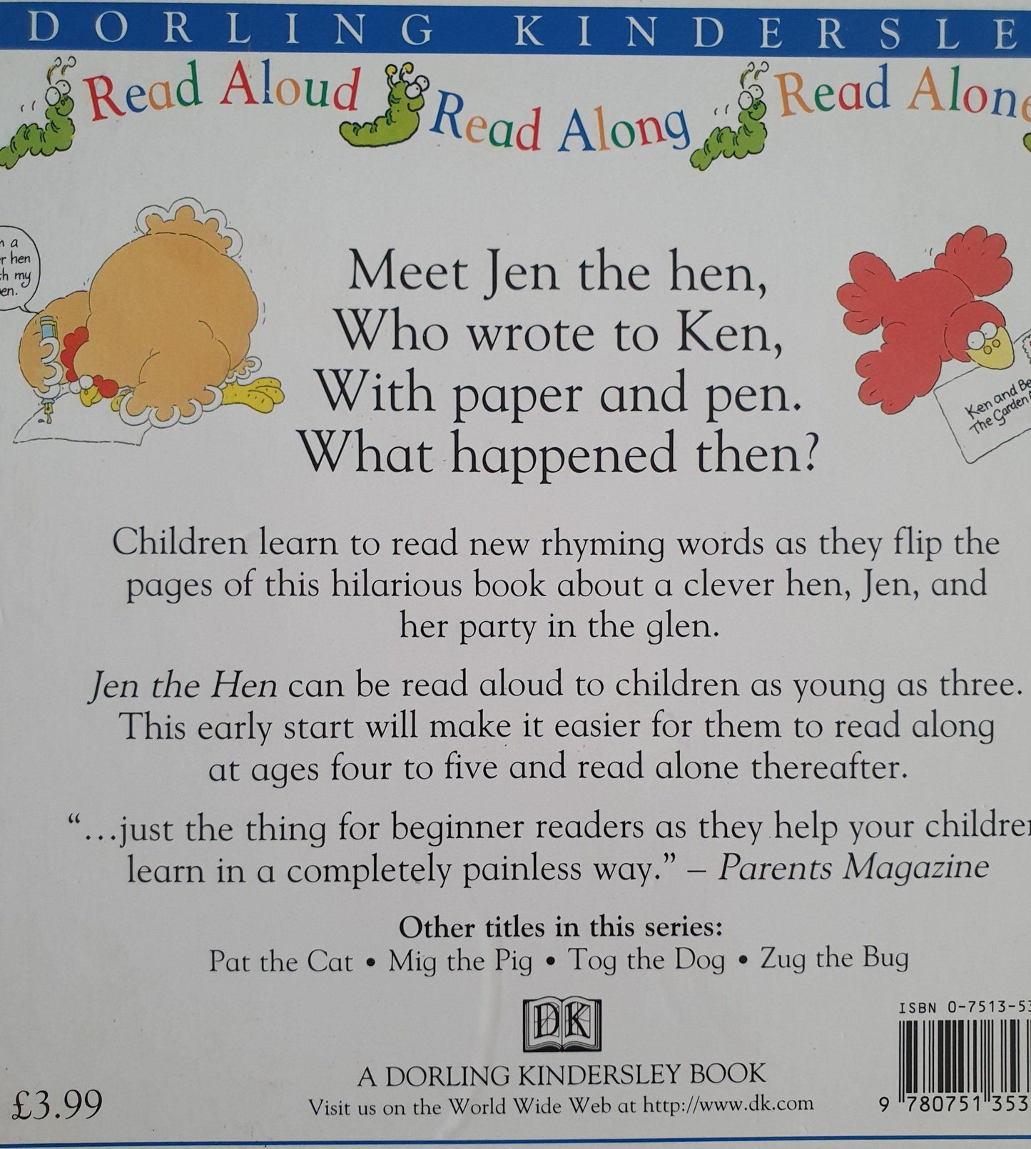 Jen The Hen Like New Recuddles.ch (6169438027961)