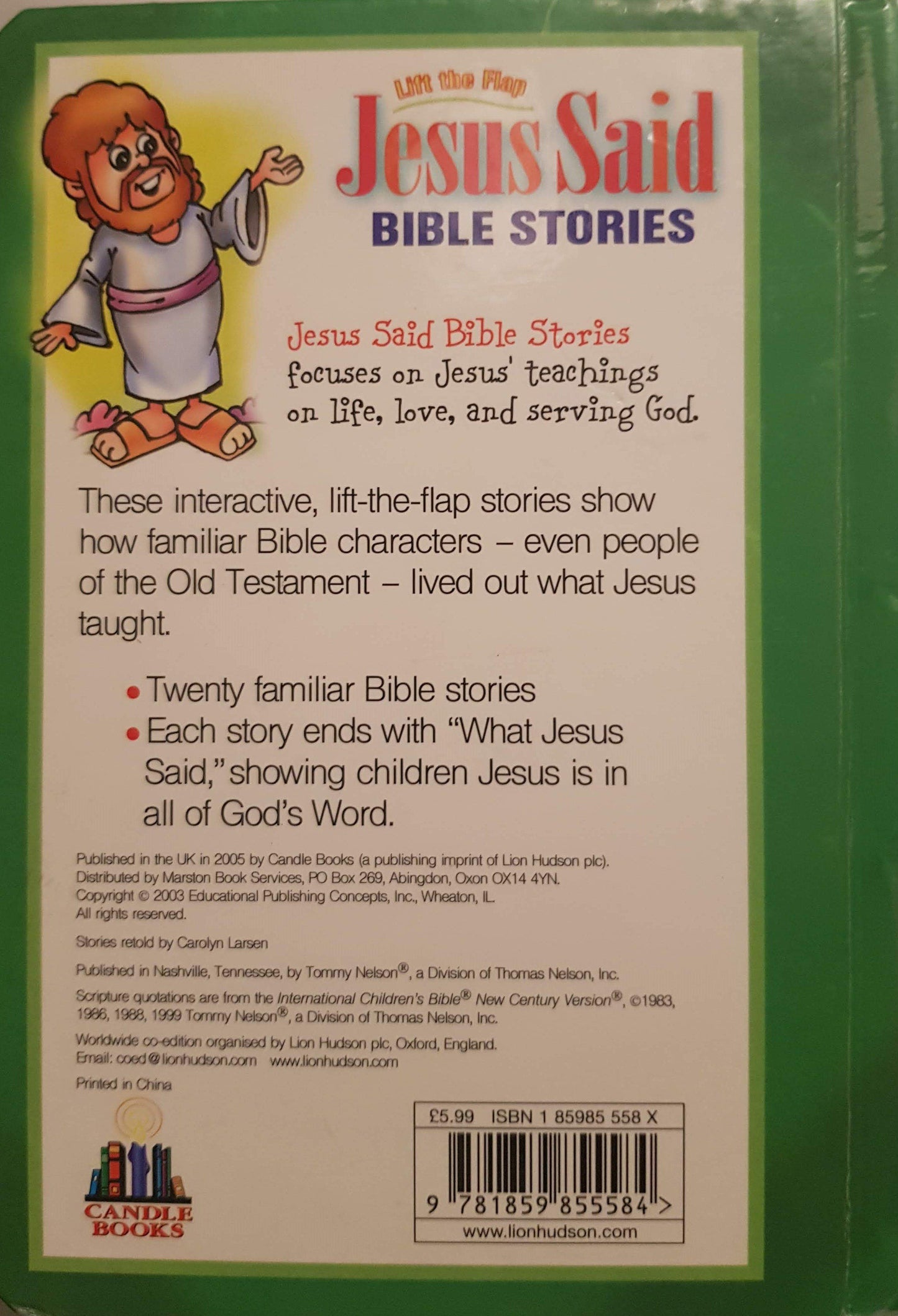 Jesus said Bible stories Very Good Titeuf (6170659684537)
