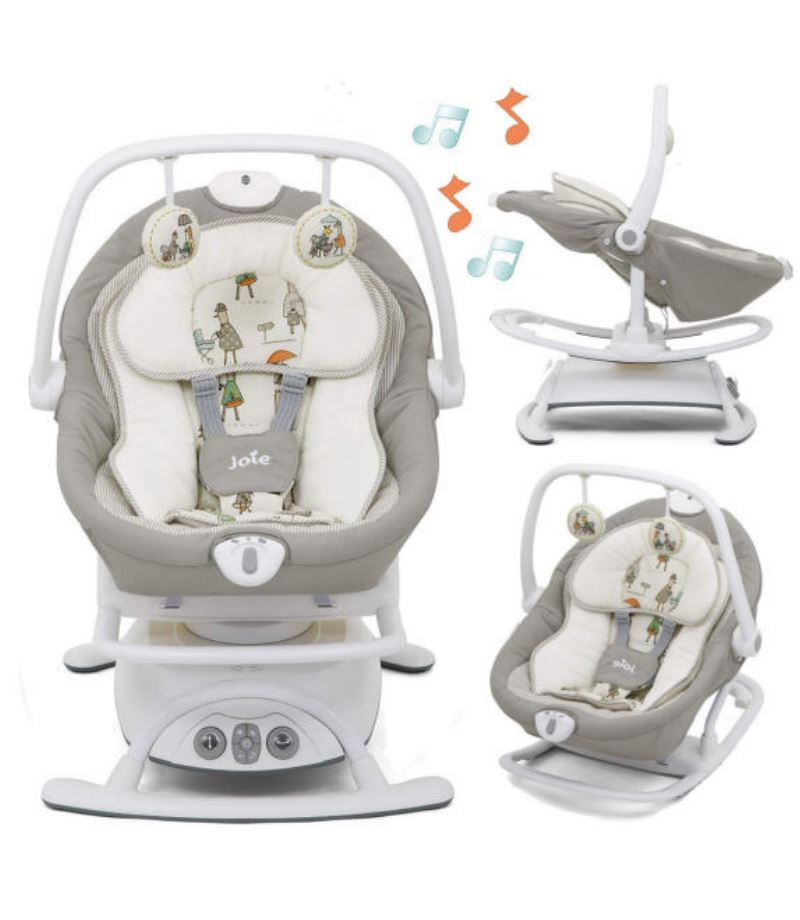 Joie Sansa 2in1 Rocker Soother In The Rain –1