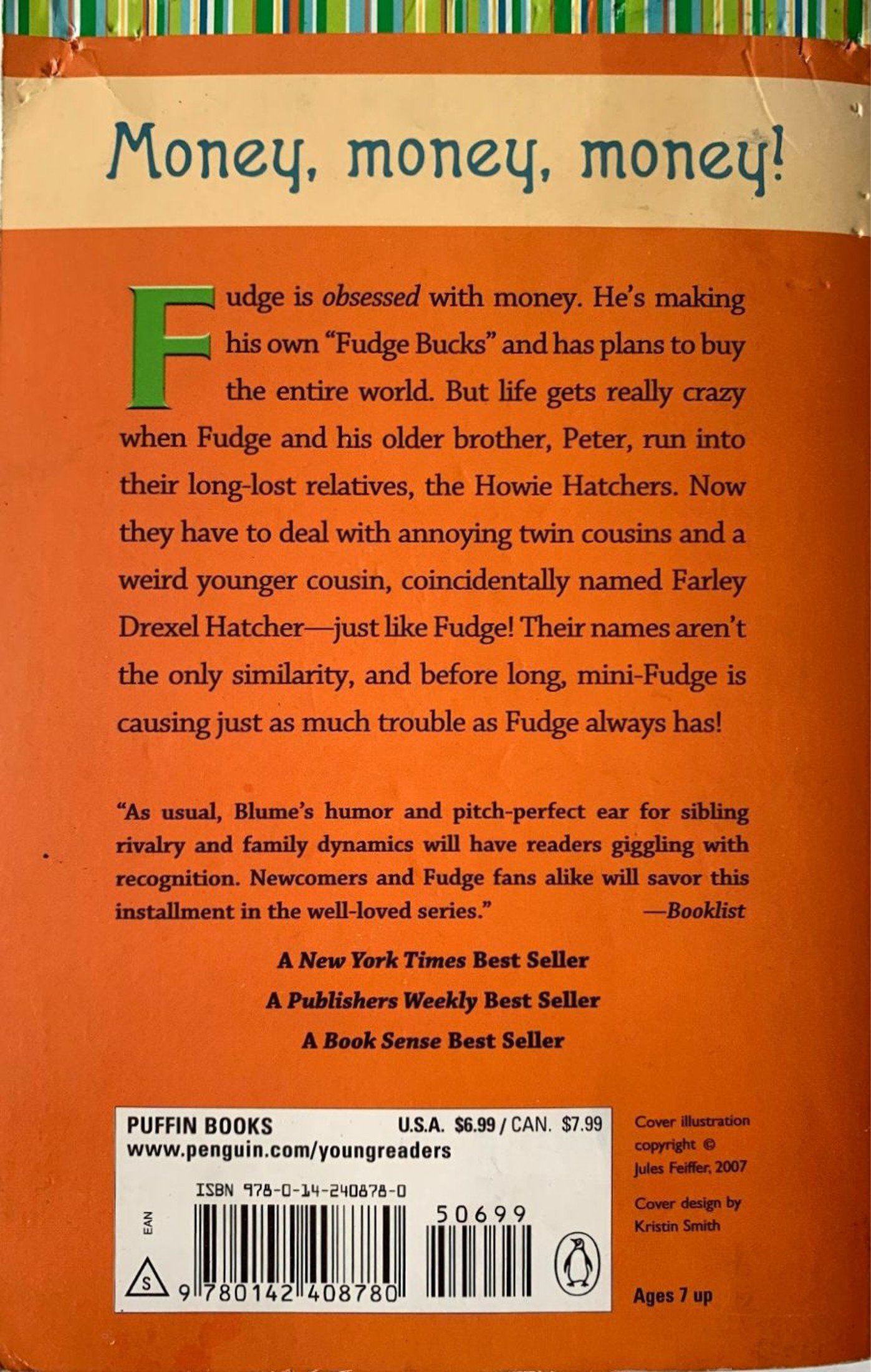 Judy Blume - double fudge Like New, 9-12 years Recuddles.ch (7050830250169)