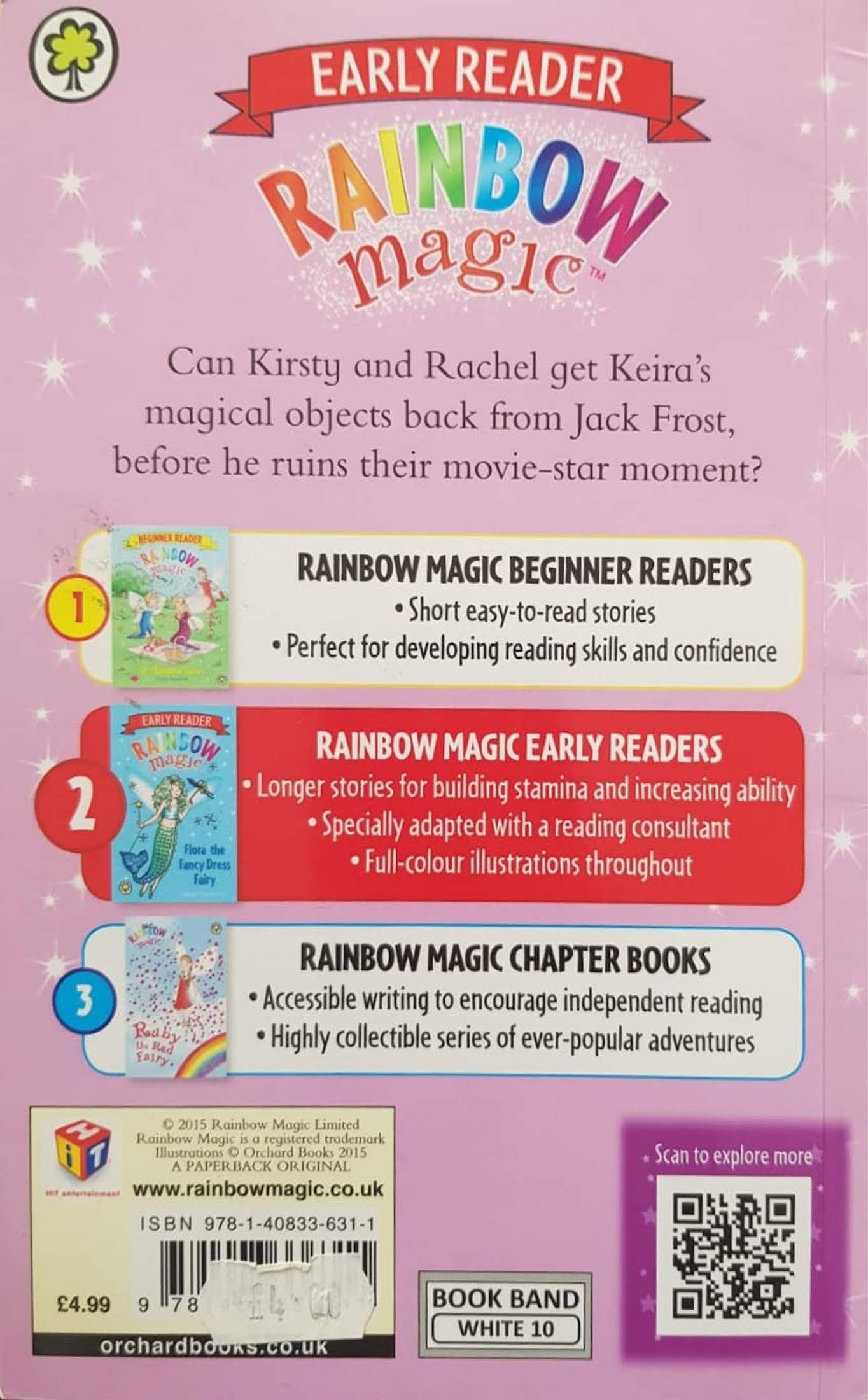 Keira the Film Star Fairy Like New Rainbow Magic (6196048658617)