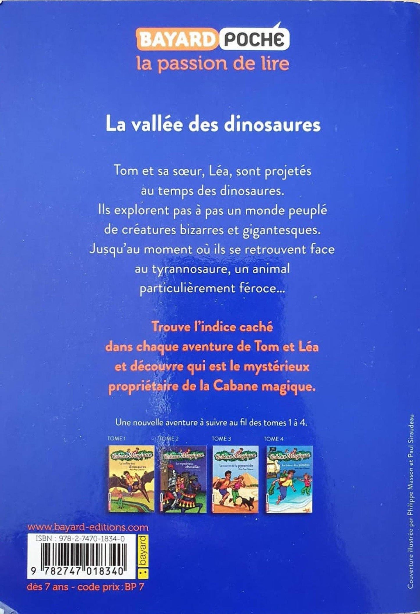 La vallée des dinosaures Like New, 6+ Yrs Caroline Faivet (6652156117177)