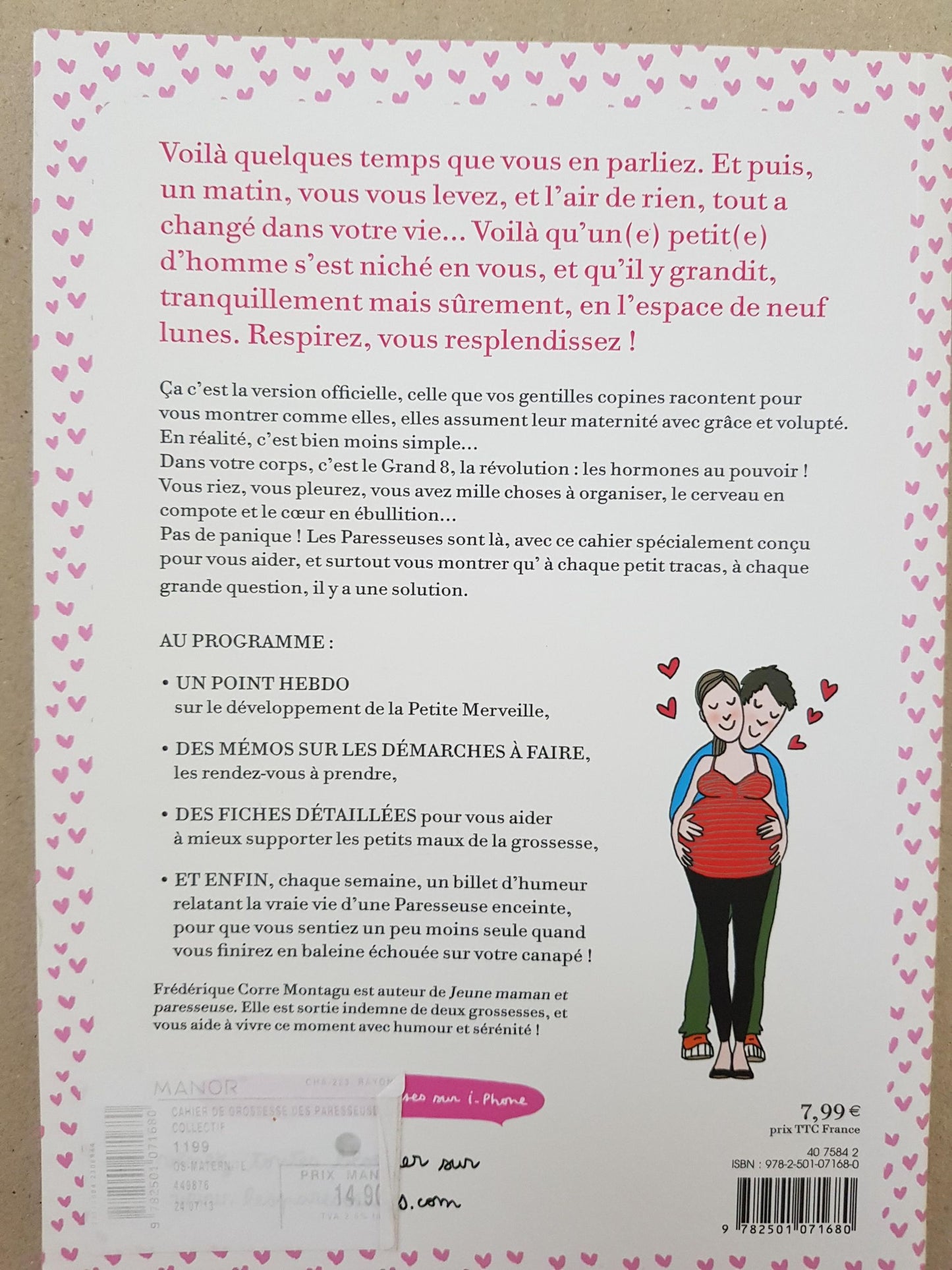 Le cahier grossesse des paresseuses Like New Not Applicable (4604078161975)