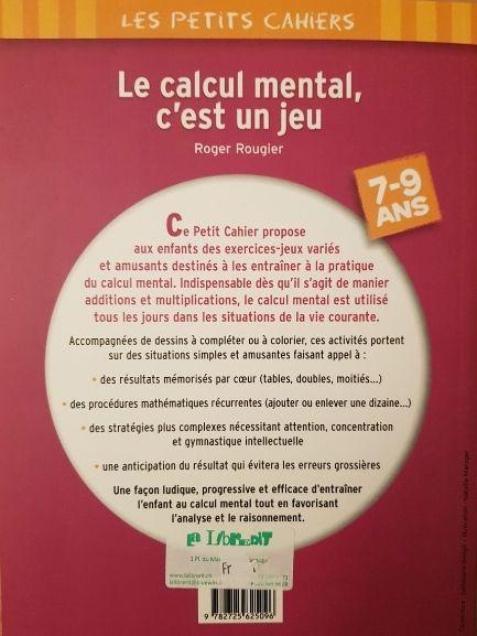Le Calcul Mental C'est un jeu Like New Not Appicable (4626503008311)