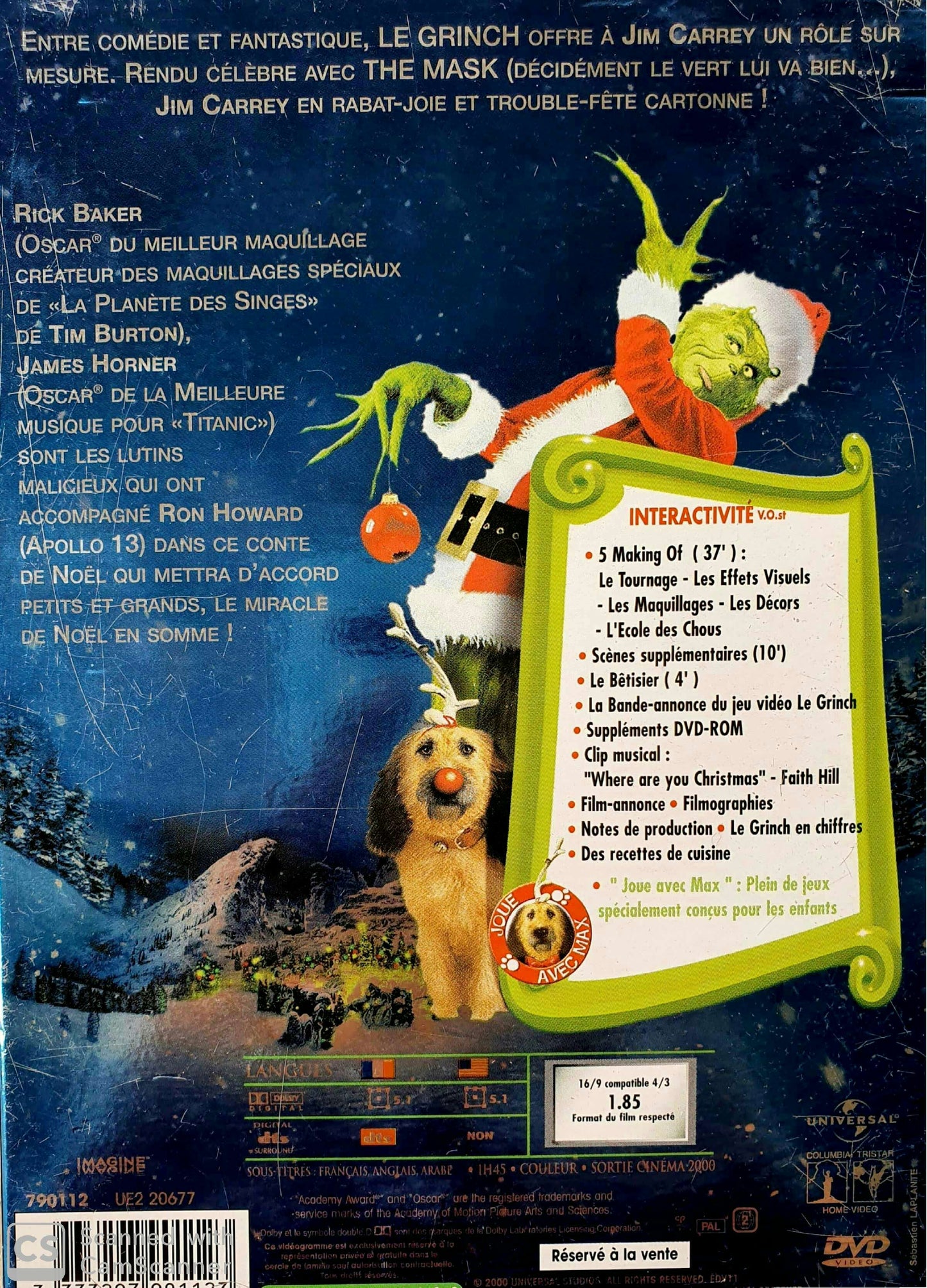 Le Grinch French ReCuddles (4606739710007)