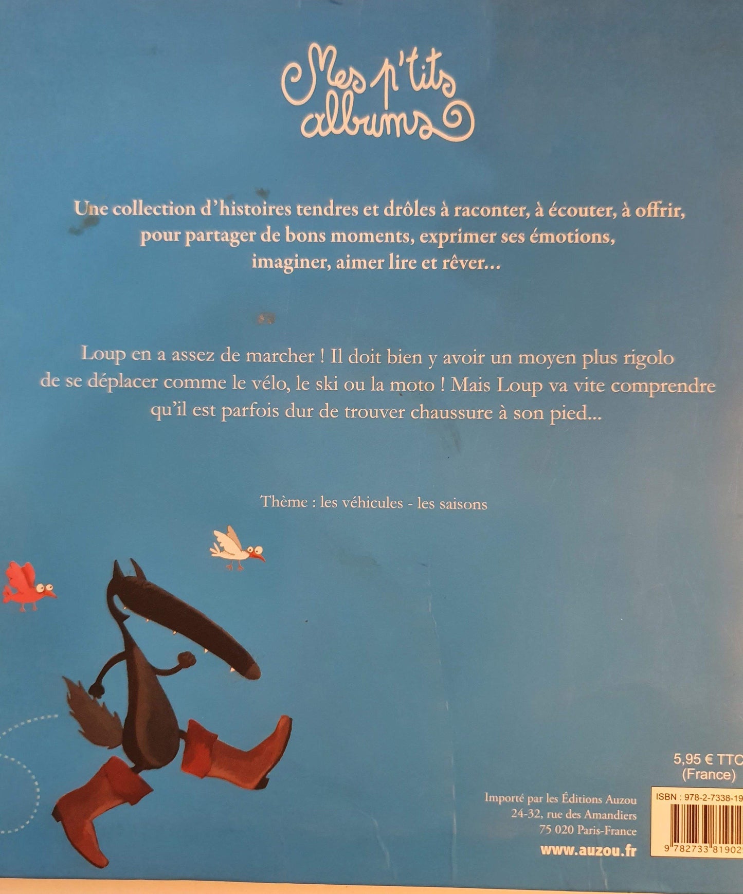 Le loup qui ne voulait plus marcher Like New Recuddles.ch (6071794335929)