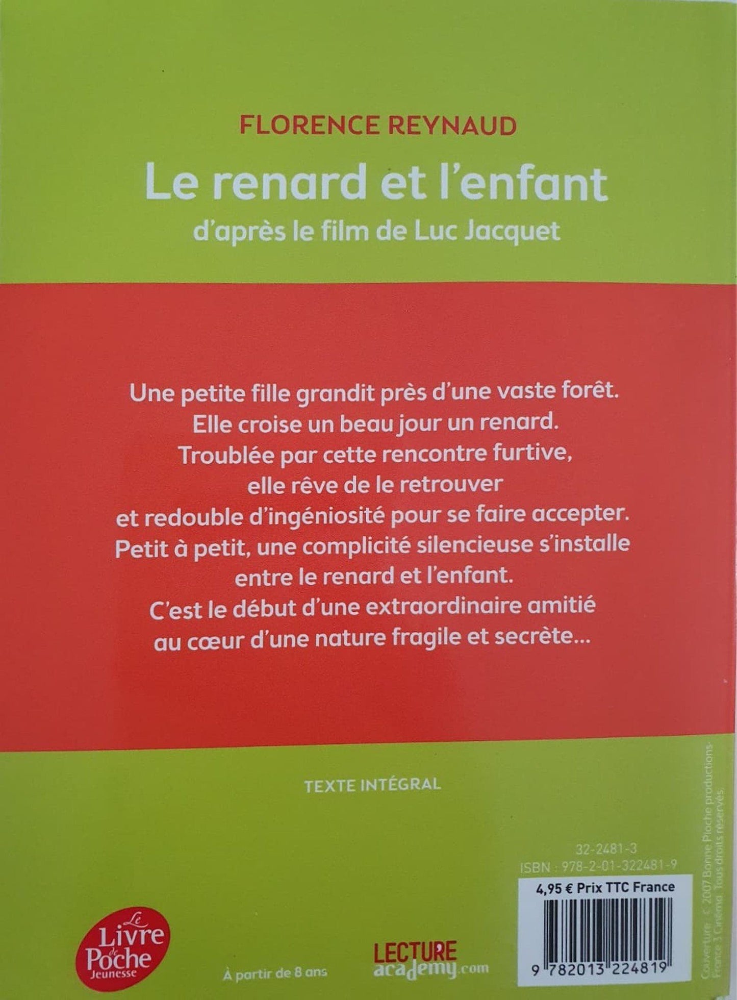 LE RENARD ET L'ENFANT Like New Recuddles.ch (6166055682233)
