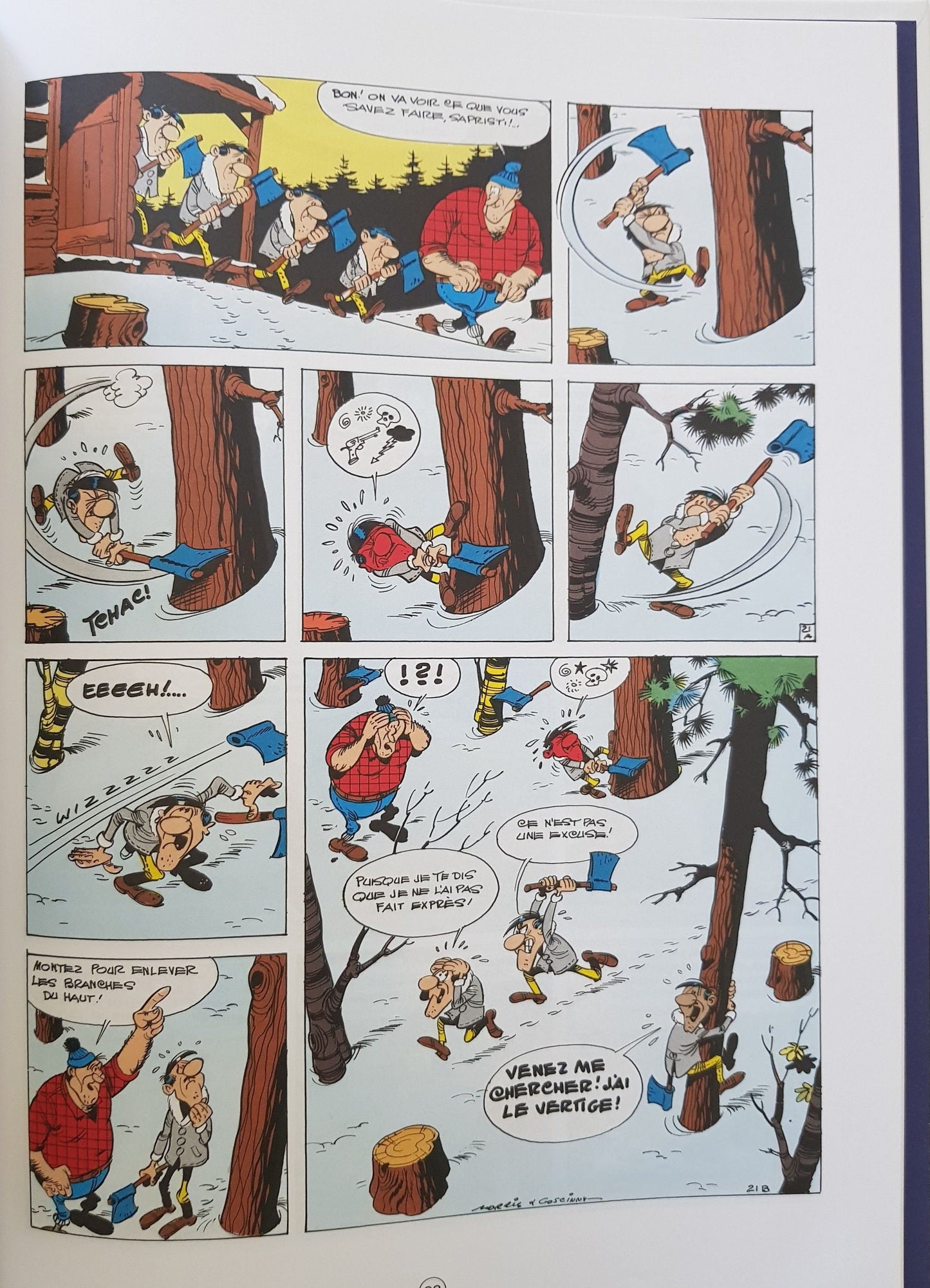 Les dalton dans le blizzard Like New Lucky Luke (4596703658039)