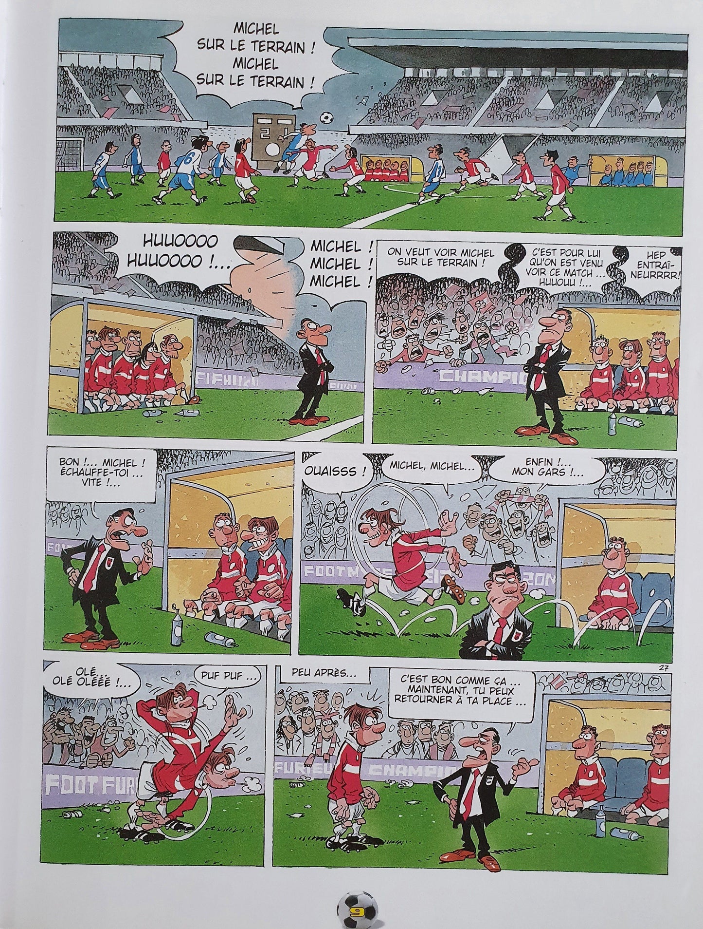 Les foot furieux Volume 9 Like New Les foot furieux (6070066512057)