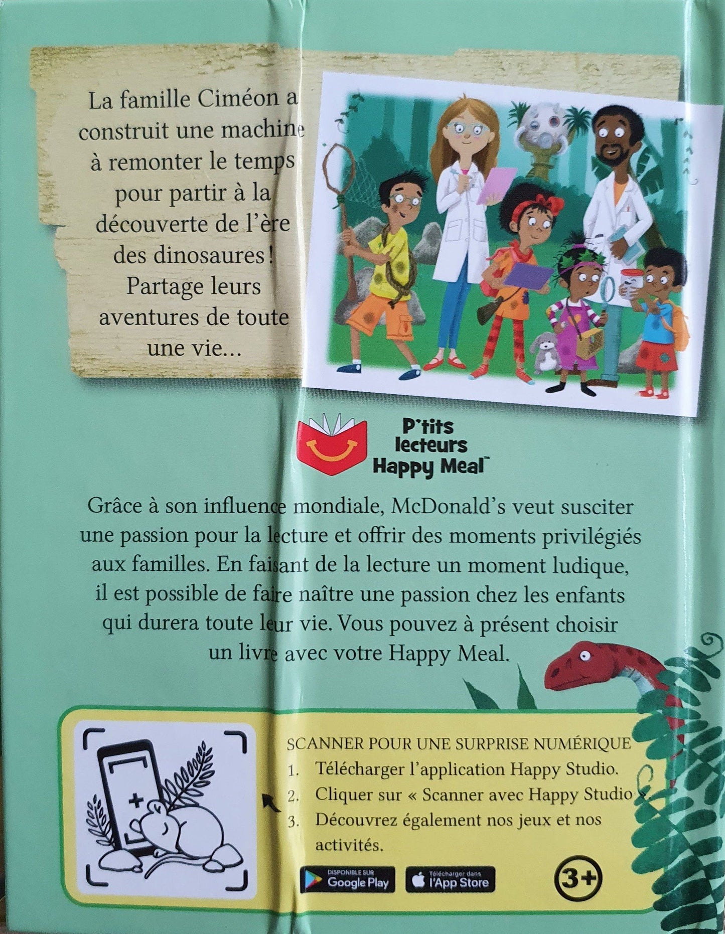 Les Jumeaux rencontrent un Massospondylus Well Read Not Applicable (4614317211703)