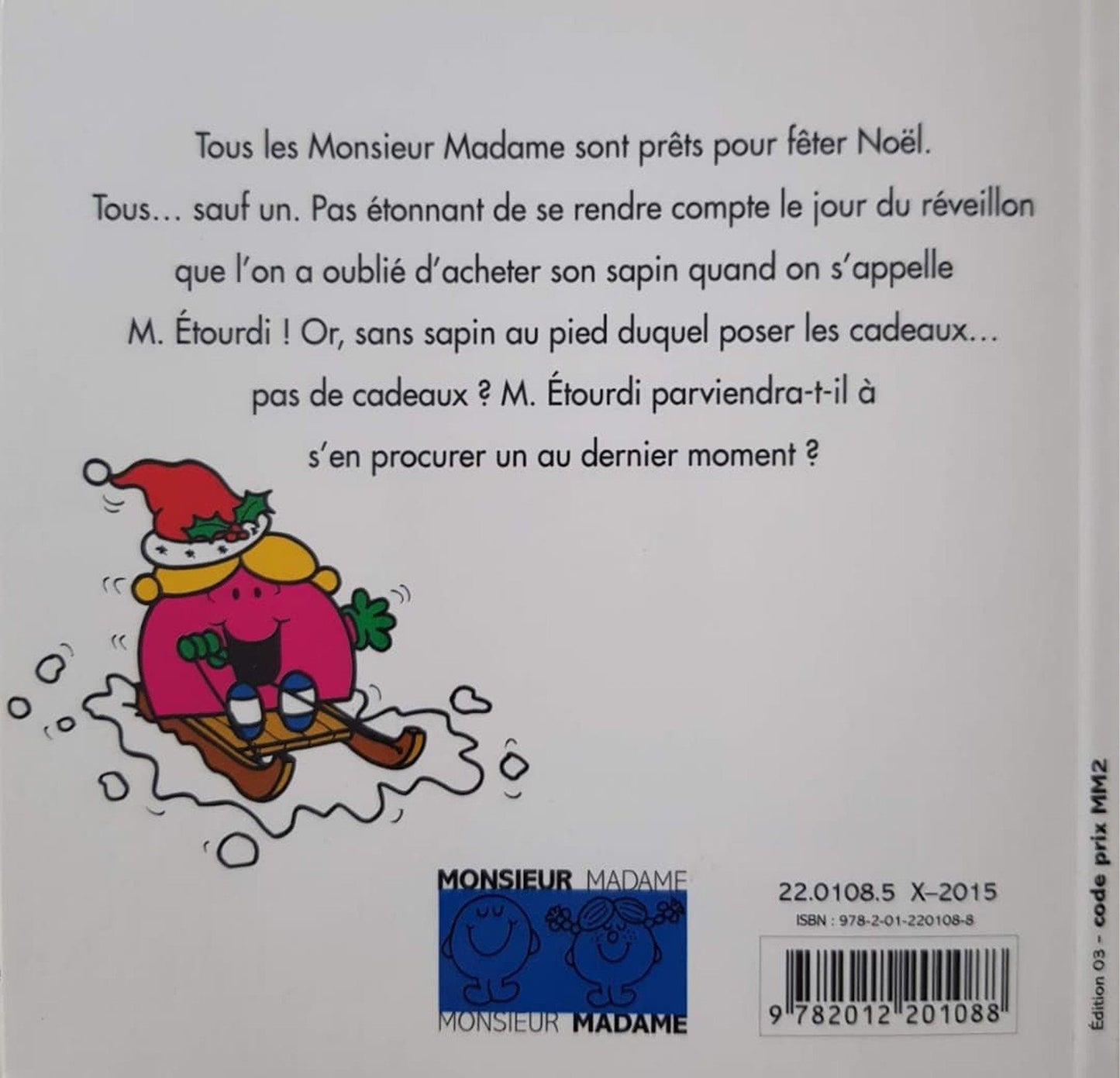 LES MONSIEUR MADAME et le sapin de Noël Like New, 4+ Yrs Mr Men/Little Miss (6591940821177)