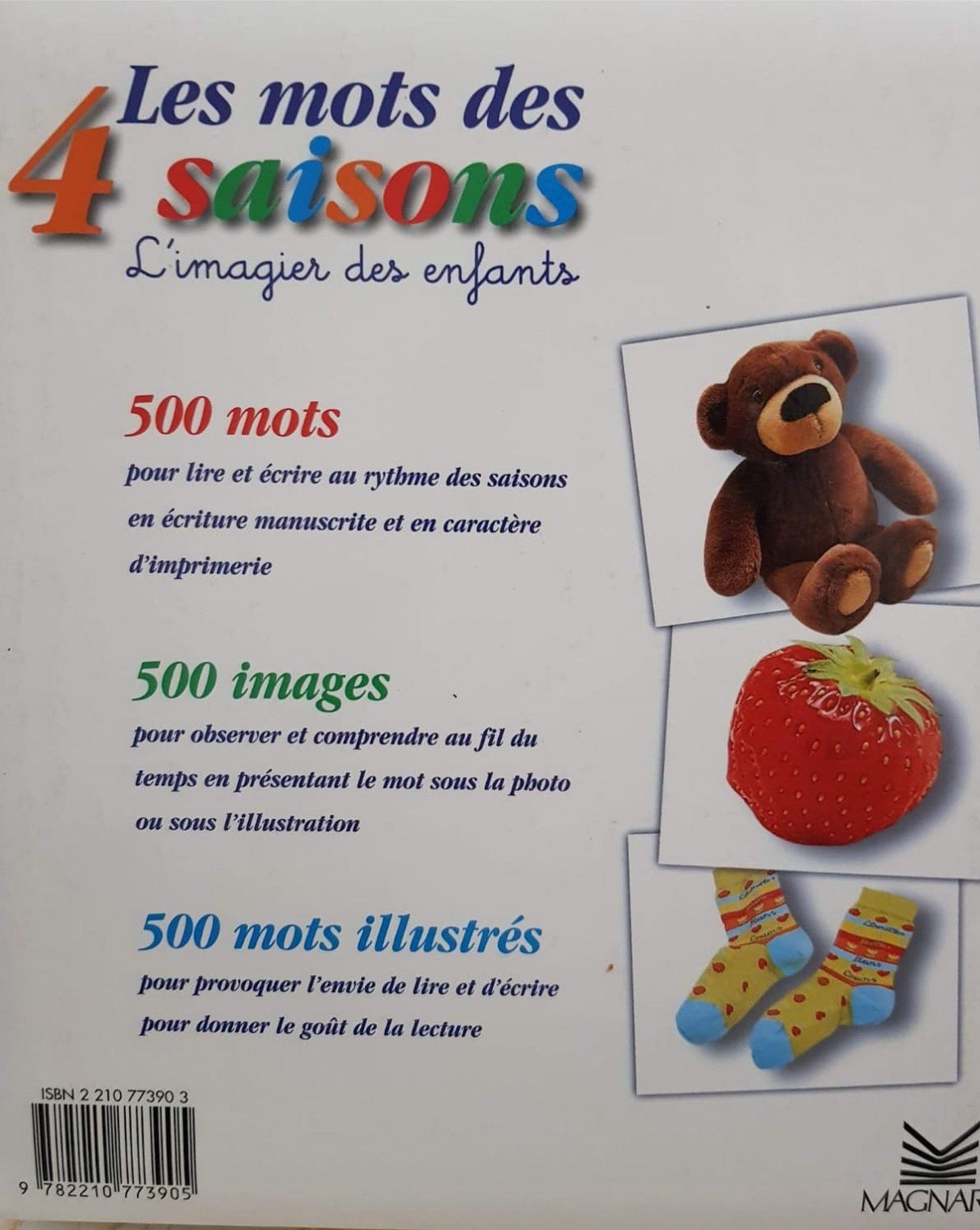 Les mots des 4 saisons L'imagier des enfants Like New, 0-5 Yrs Recuddles.ch (6706330271929)