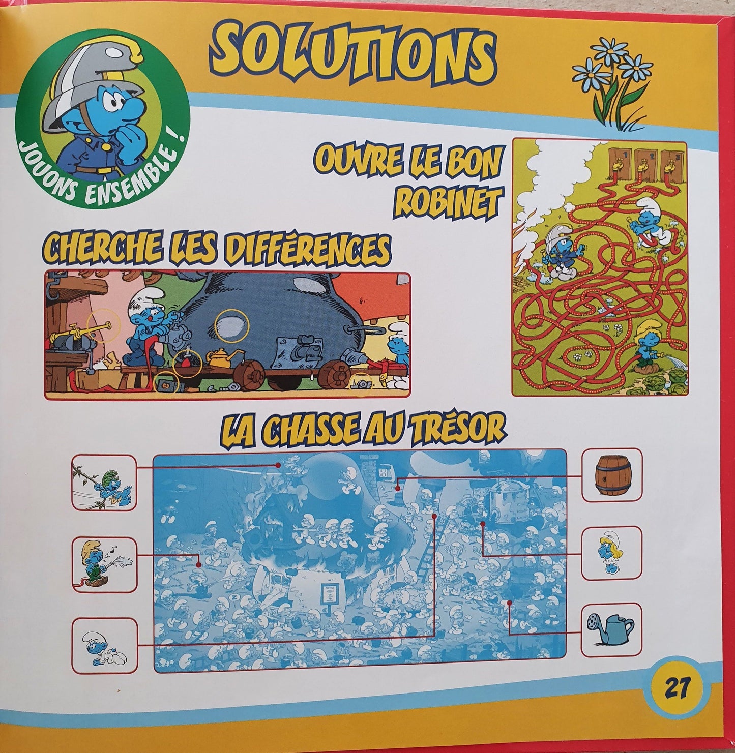 Les Schtroumpfs - le Schtroumpfs Pompier Like New, 3-6 Yrs Recuddles.ch (6688598130873)