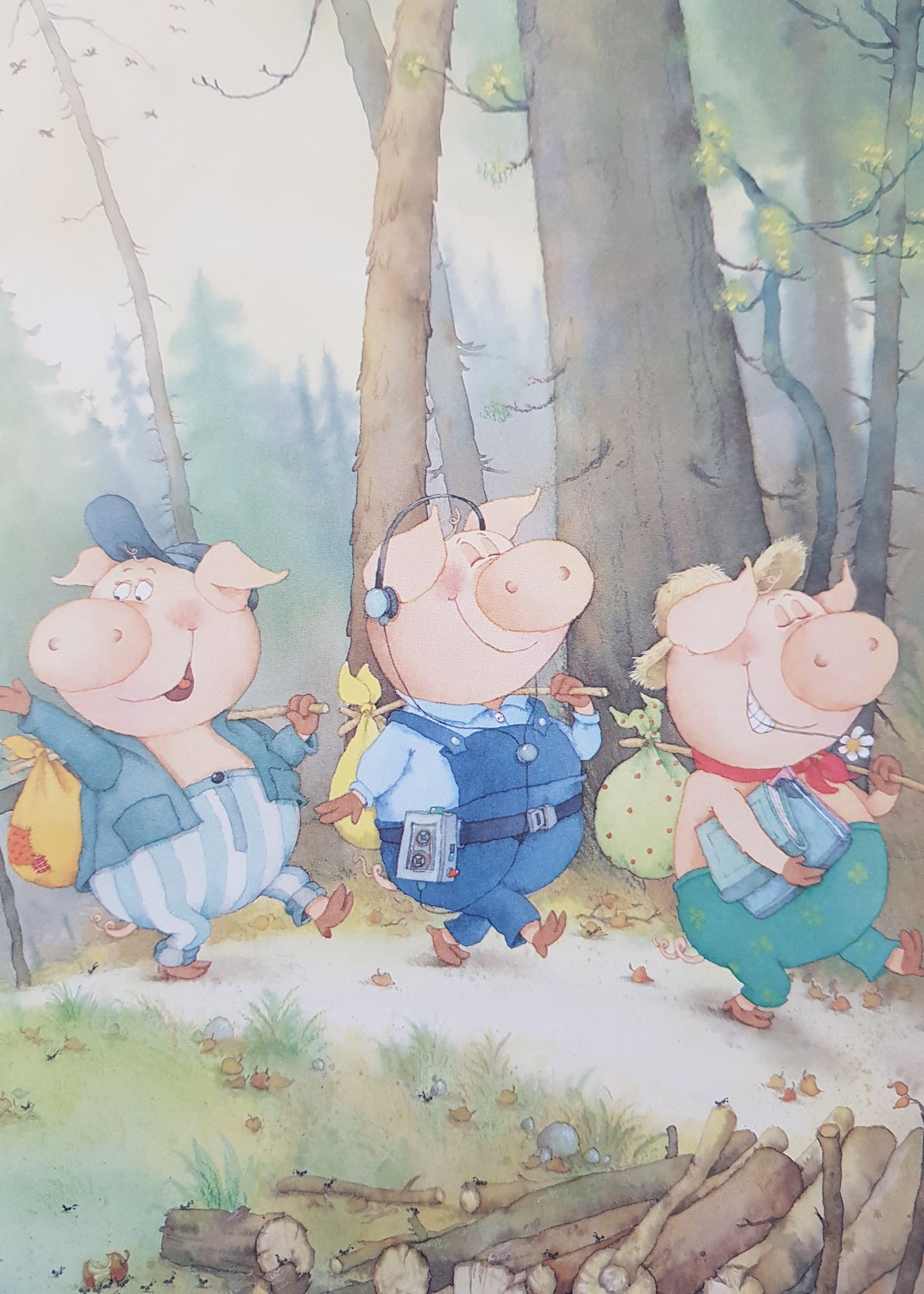 Les trois petits cochons Like New Not Applicable (4597649244215)