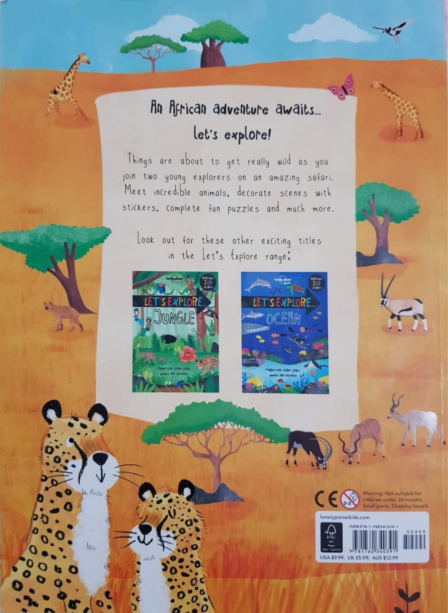 Let's Explore SAFARI Like New, 6-8 Yrs Recuddles.ch (6706330140857)