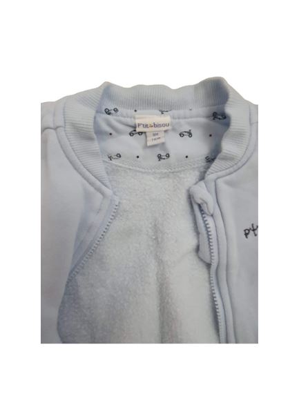 Light Blue Jacket P'tit Bisou,9m P'tit Bisou (4618075439159)