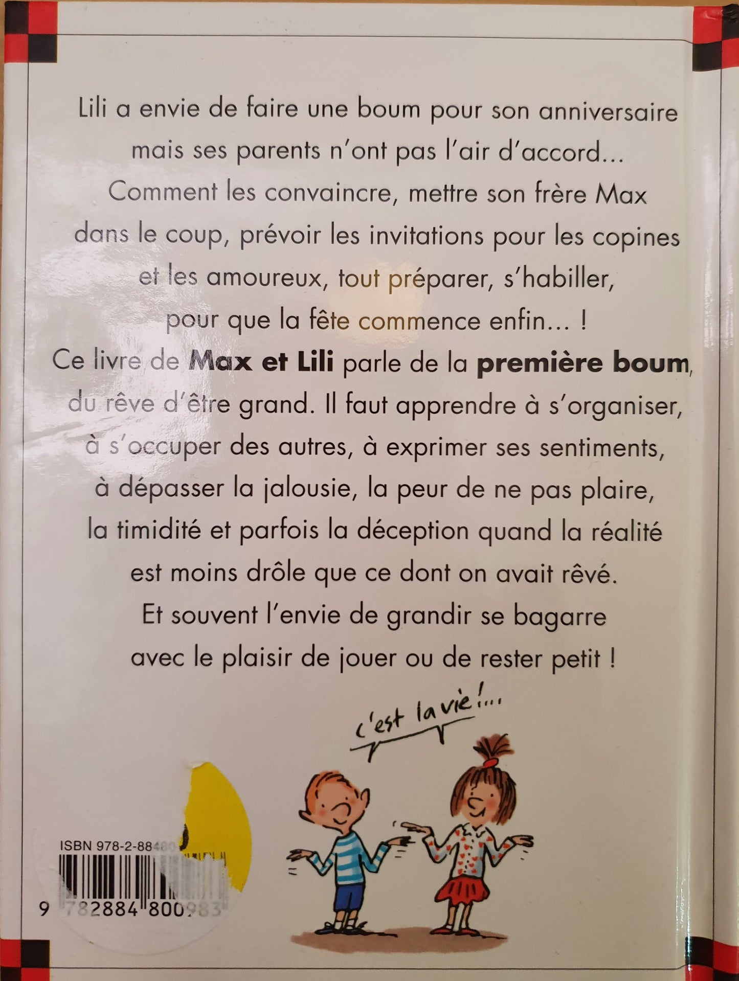 Lili veut faire une boum Like New Max et Lili (4624027287607)