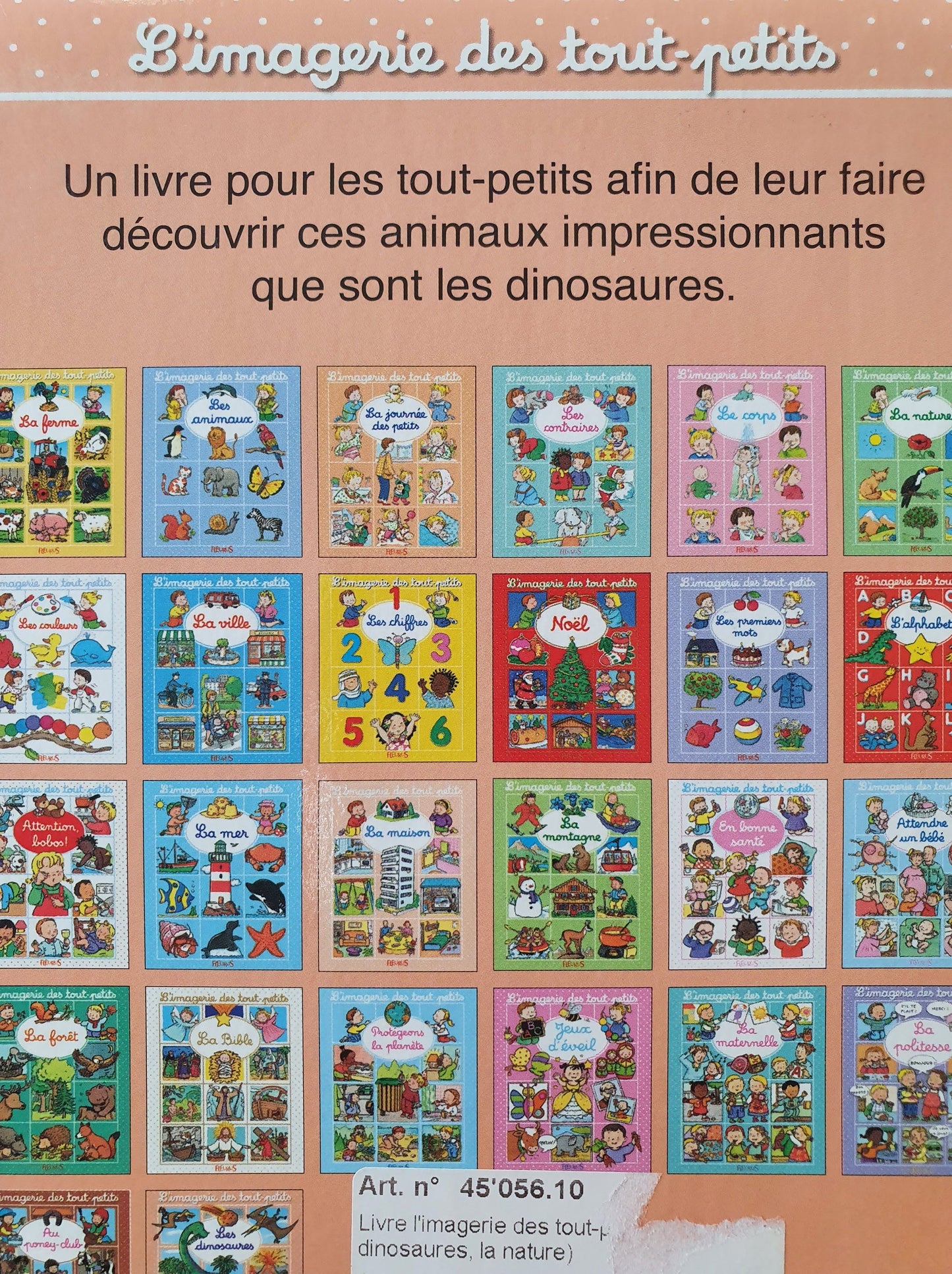 L'imagerie des tout-petits Les dinosaure Very Good, 3-6 yrs Recuddles.ch (6688597573817)