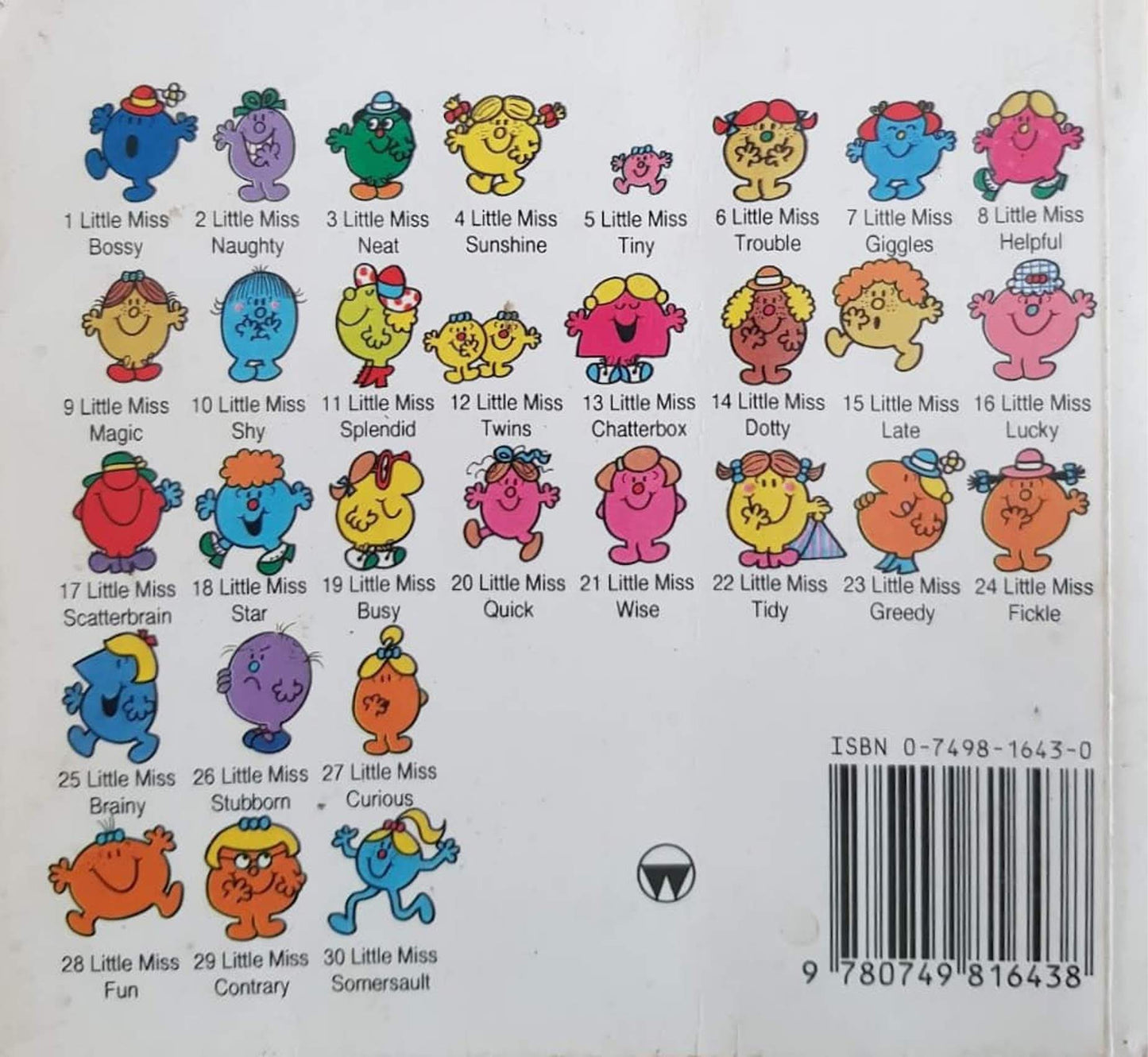 LITTLE MISS BUSSY Very Good Mr Men/Little Miss (6203873460409)