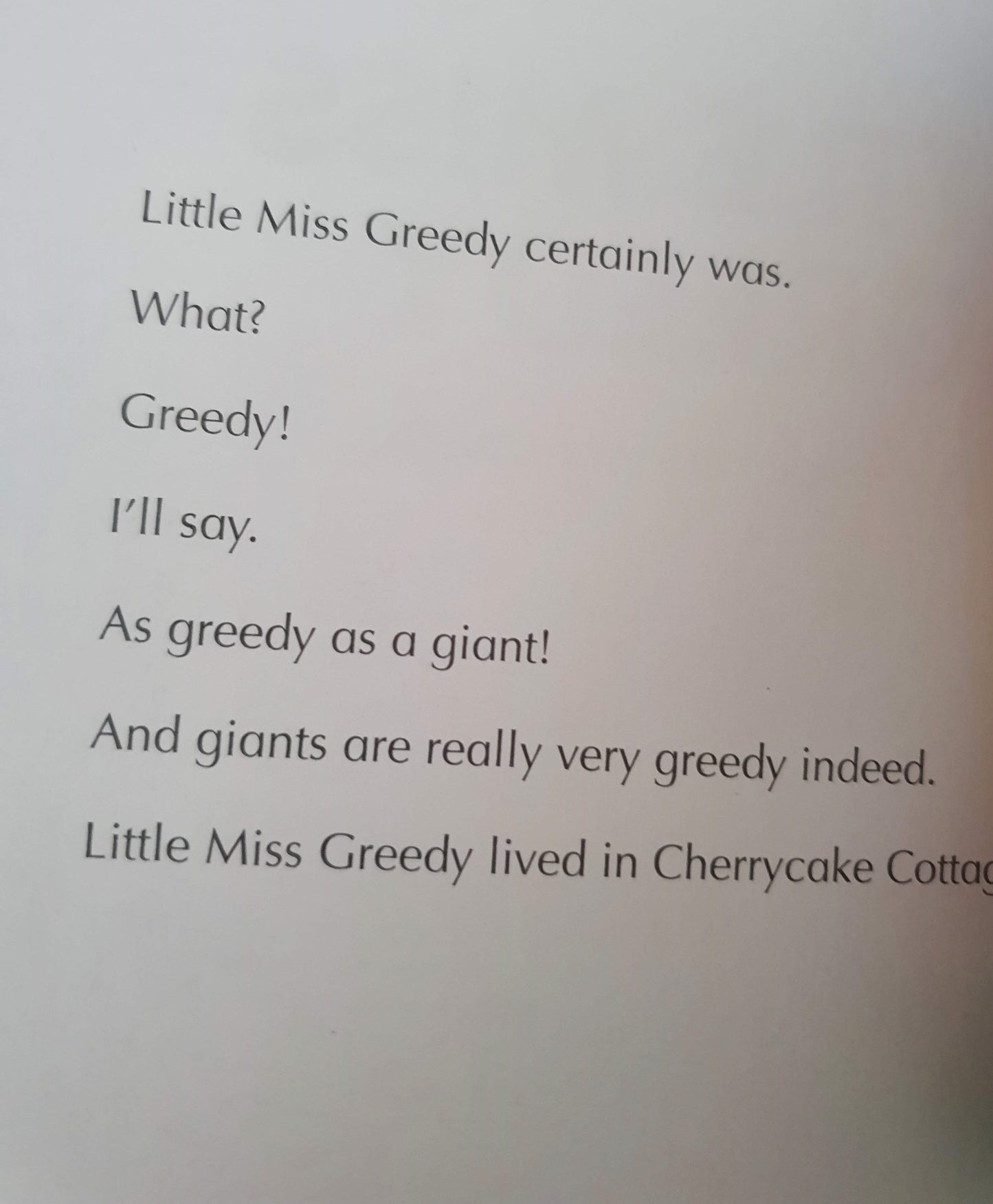 Little Miss Greedy Like New Mr Men/Little Miss (6930351980729)