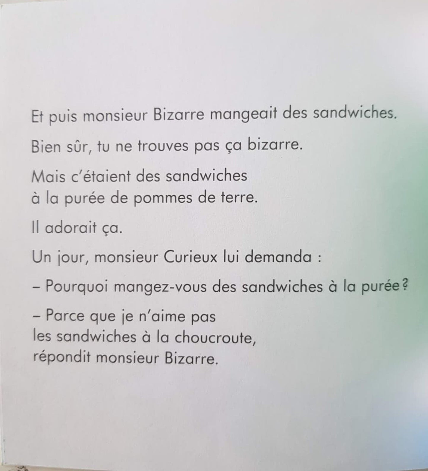 M. BIZARRE Like New, 3-6 Yrs Mr Men/Little Miss (6591940231353)