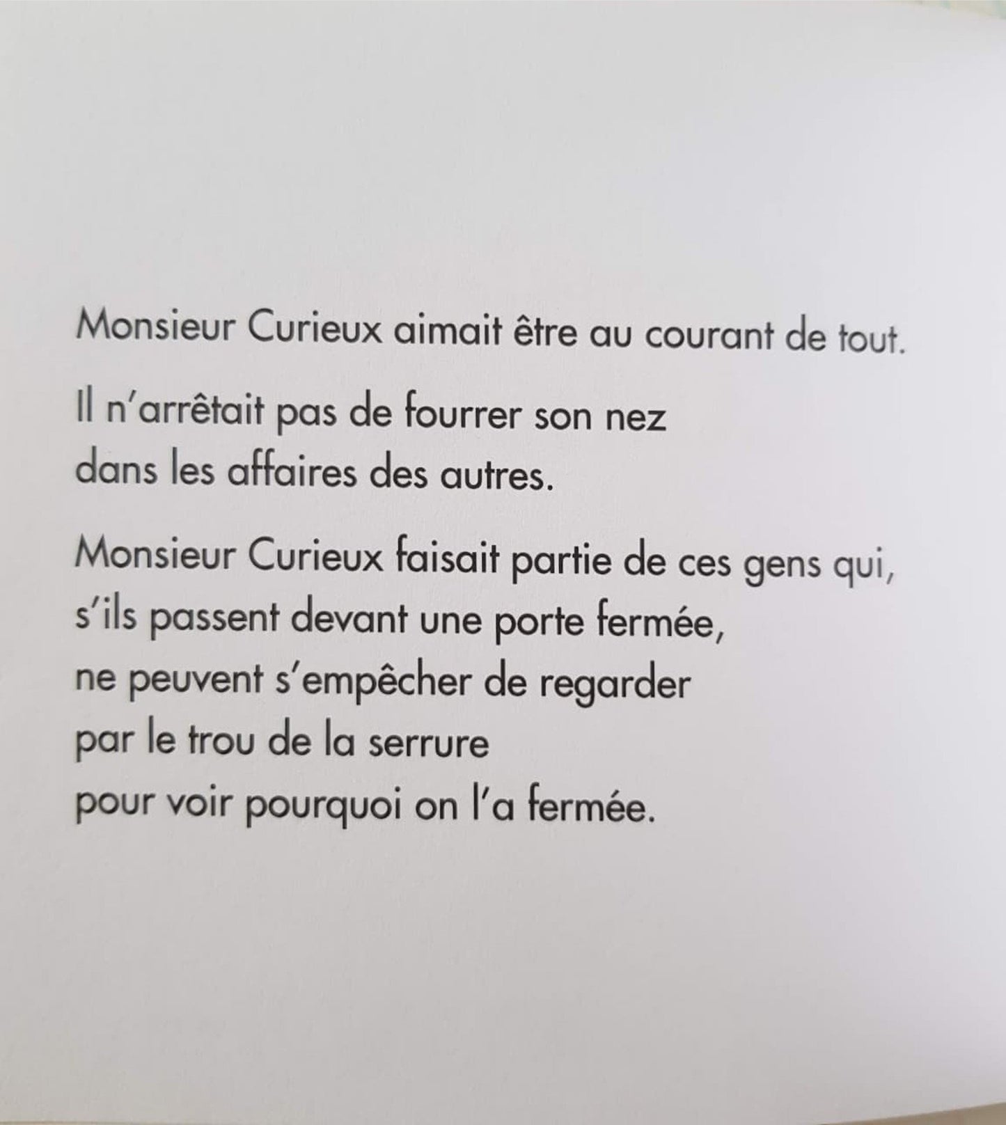 M. CURIEUX Like New, 6-8 Yrs Mr Men/Little Miss (6591940198585)