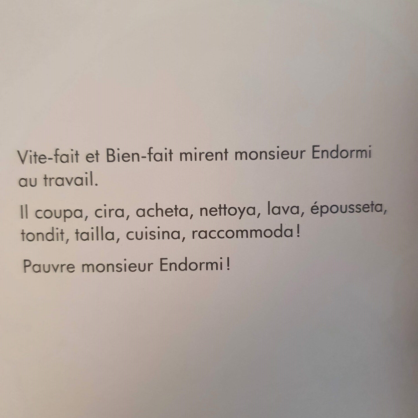 M. Endormi Like New Mr Men/Little Miss (4622301364279)