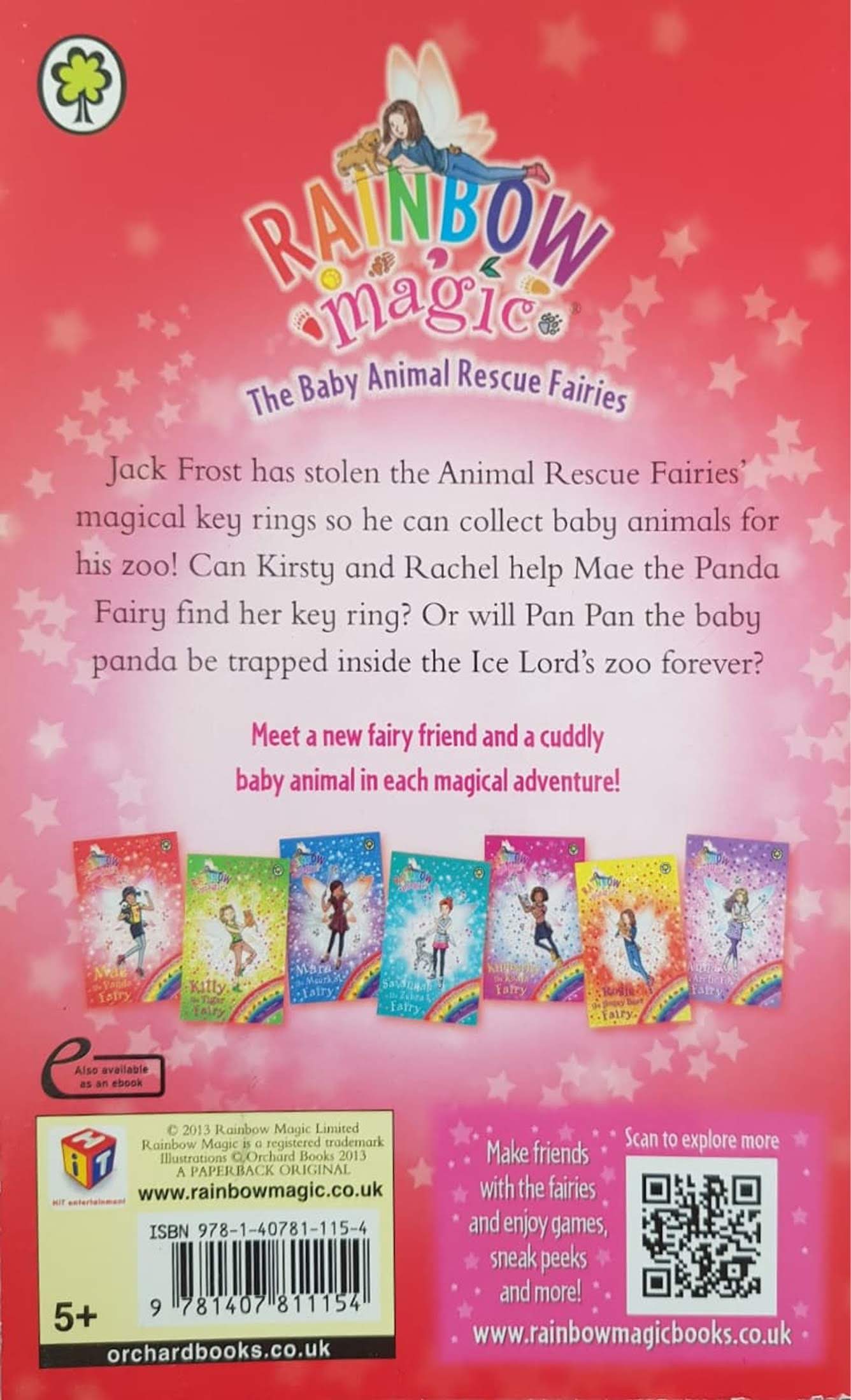 Mae the Panda Fairy Like New Rainbow Magic (6196048298169)