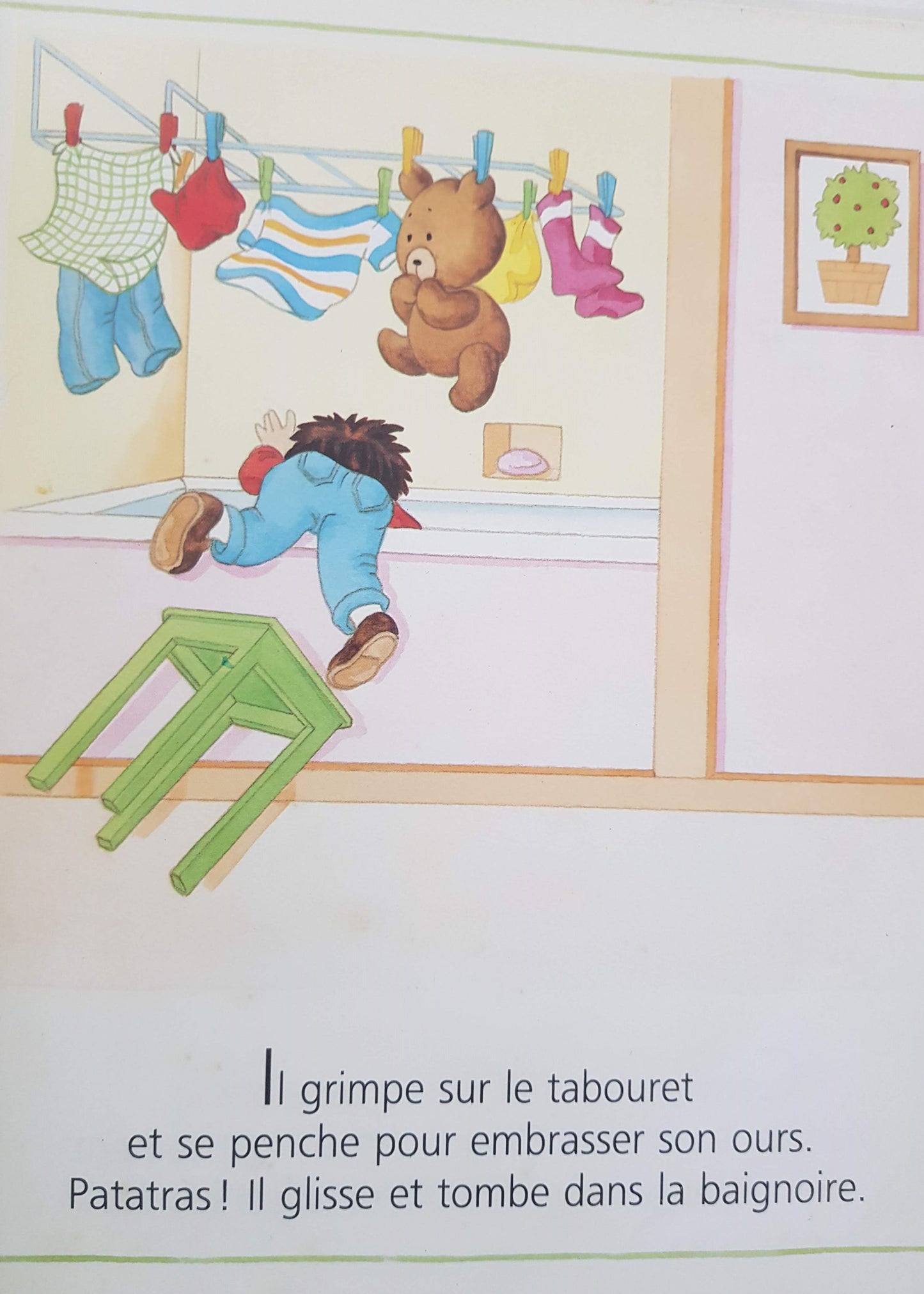 Maman Lave Mon ours Like New Not Applicable (4597649080375)