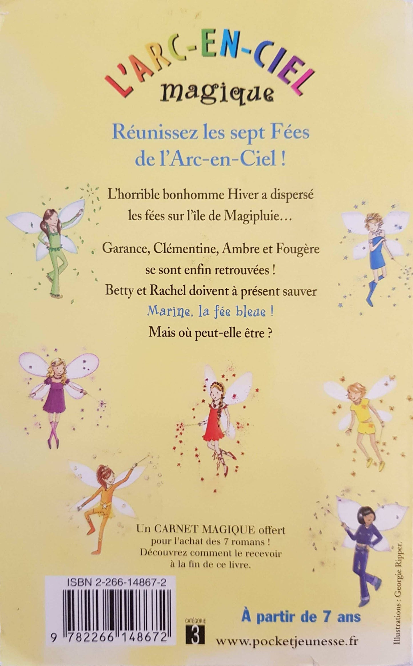 Marine la fée bleue Like New L'Arc-En-ciel Magique (4619393990711)