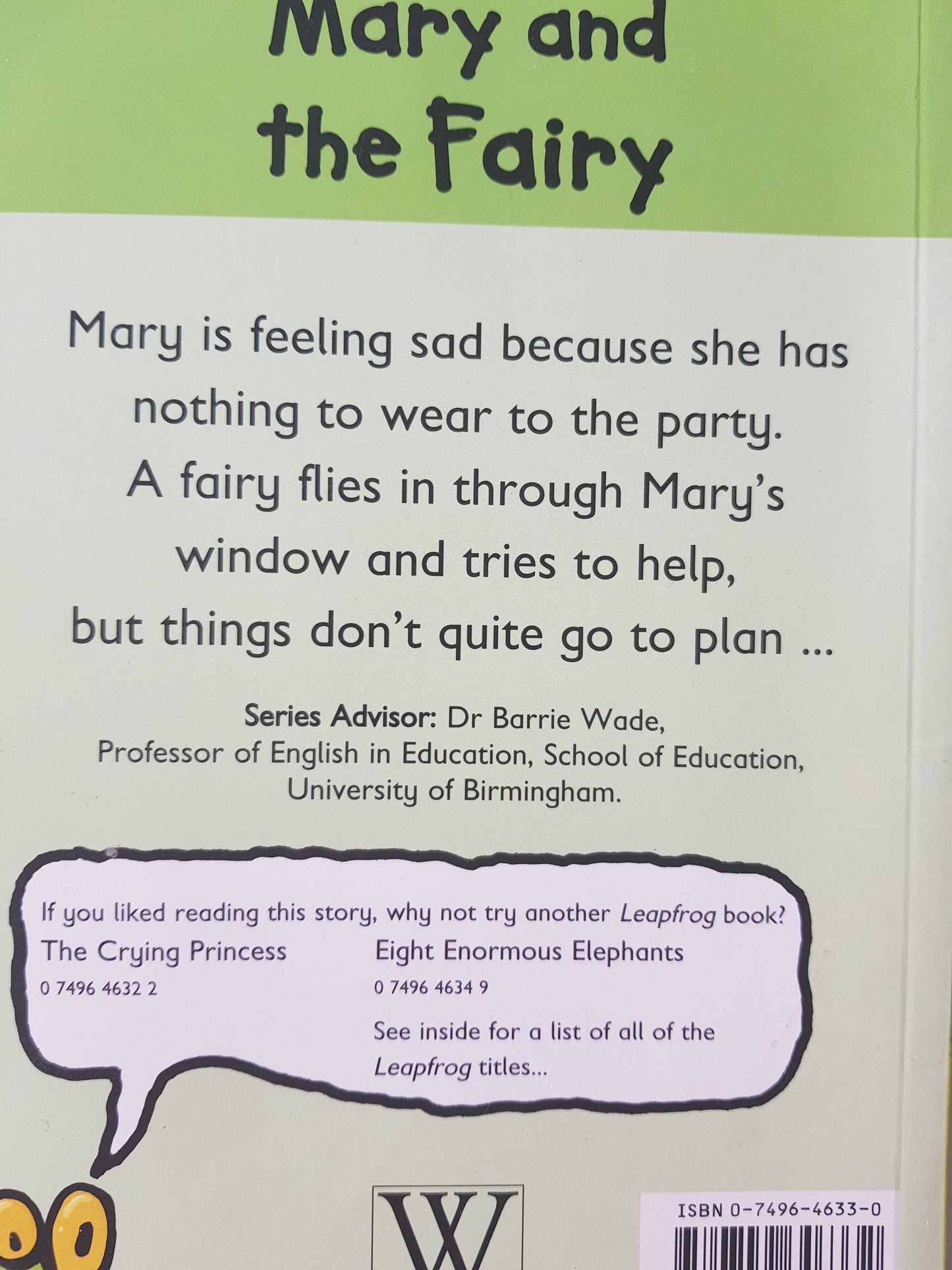 Mary and the Fairy Very Good, 3-5 Yrs Recuddles (6301226303673)