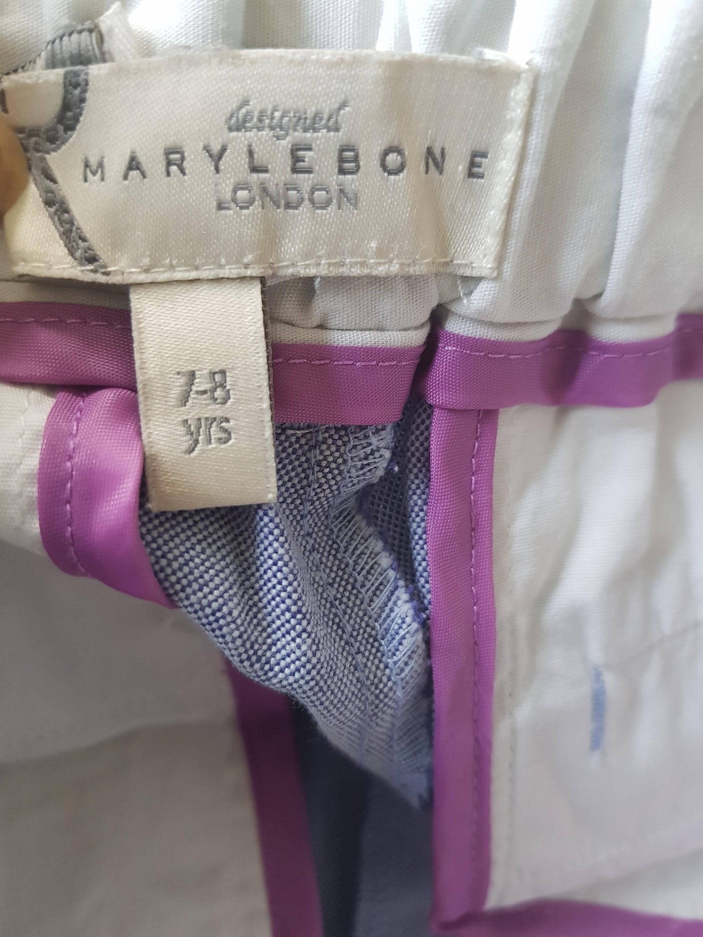 Marylebone London Very Good,7-8 yr marylebone London (6615490855097)