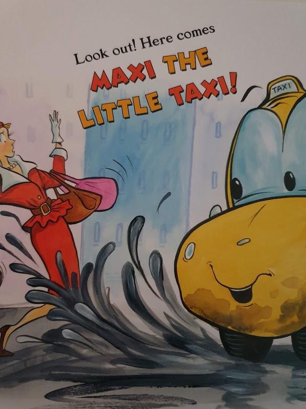 Maxi the Little Taxi Like New Recuddles.ch (6171973910713)