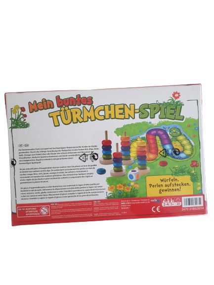Mein Buntes TÜRMCHEN-spiel New with Tags The Gift Box Project (6114661400761)