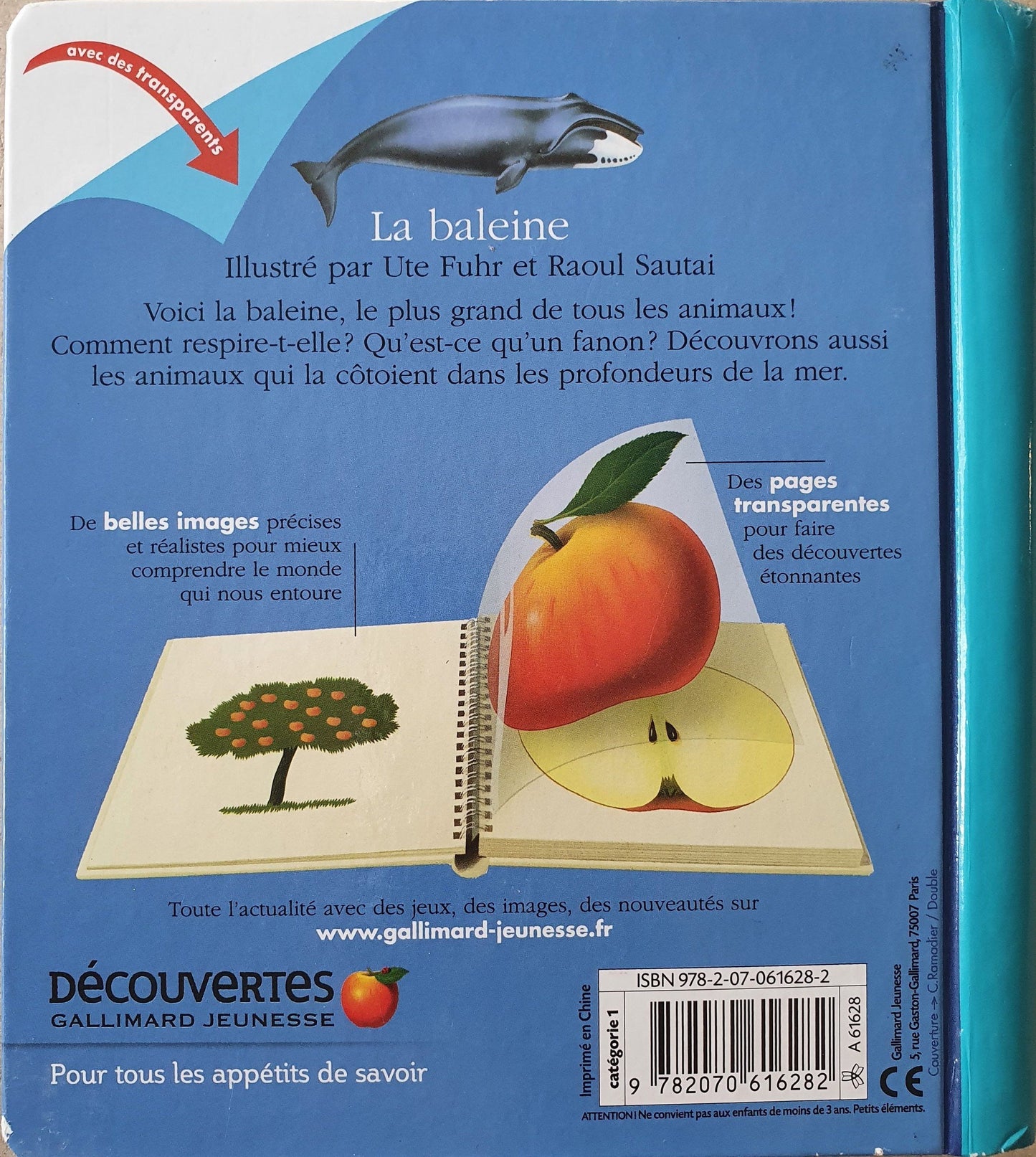 Mes Premieres Decouvertes : La Baleine Very Good Recuddles.ch (6688597606585)
