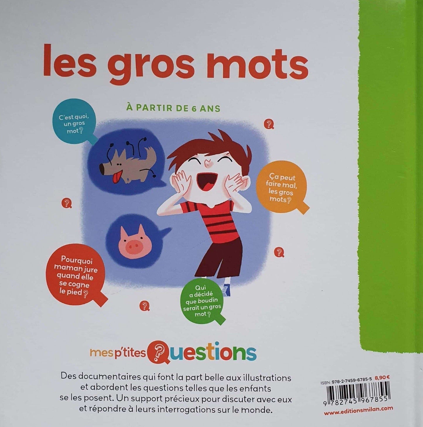 Mes p'tites Questions les gros mots Like New Not Applicable (4630312714295)