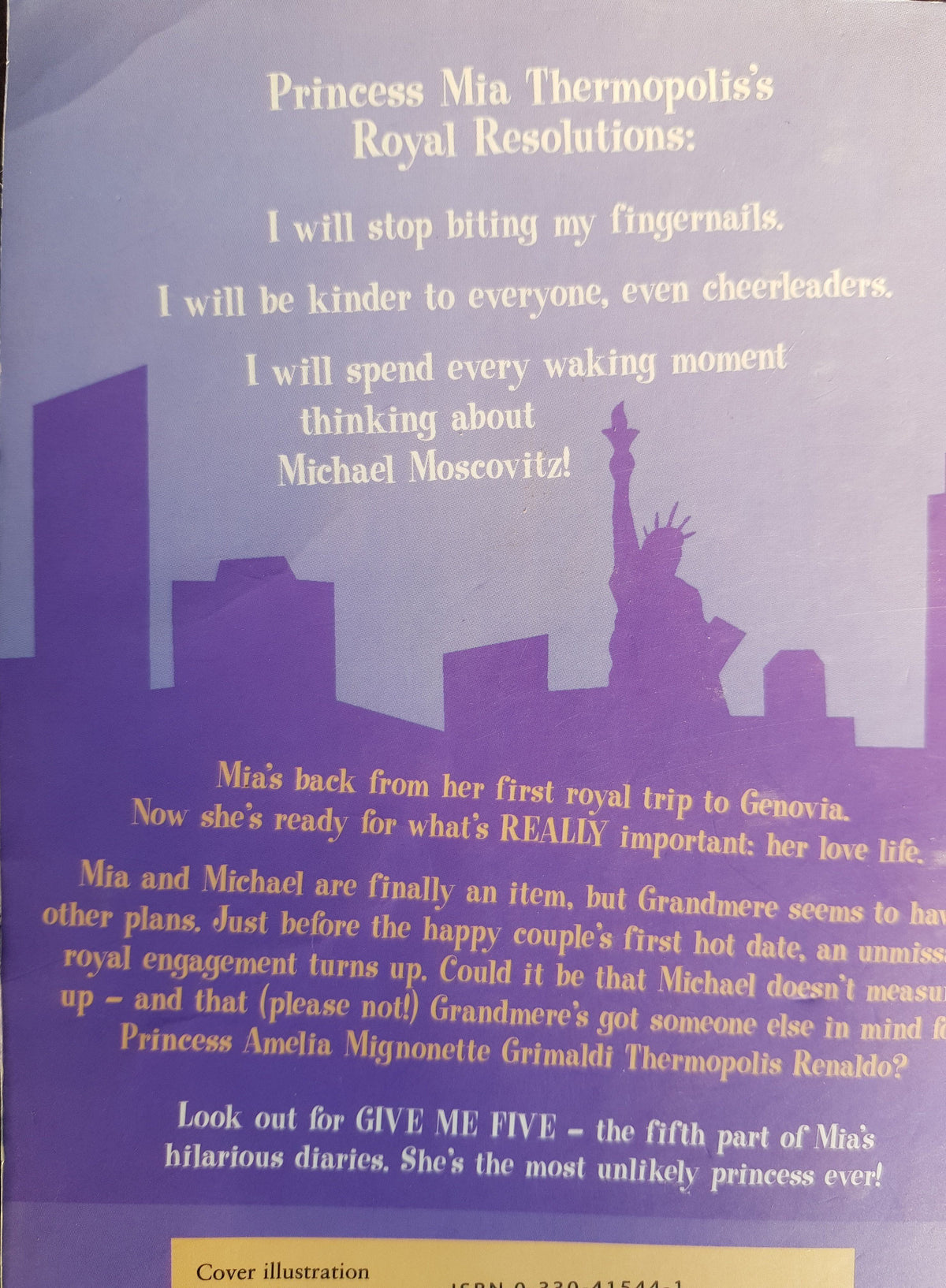 Mia Goes Fourth Like New The Princess Diaries (4616187412535)