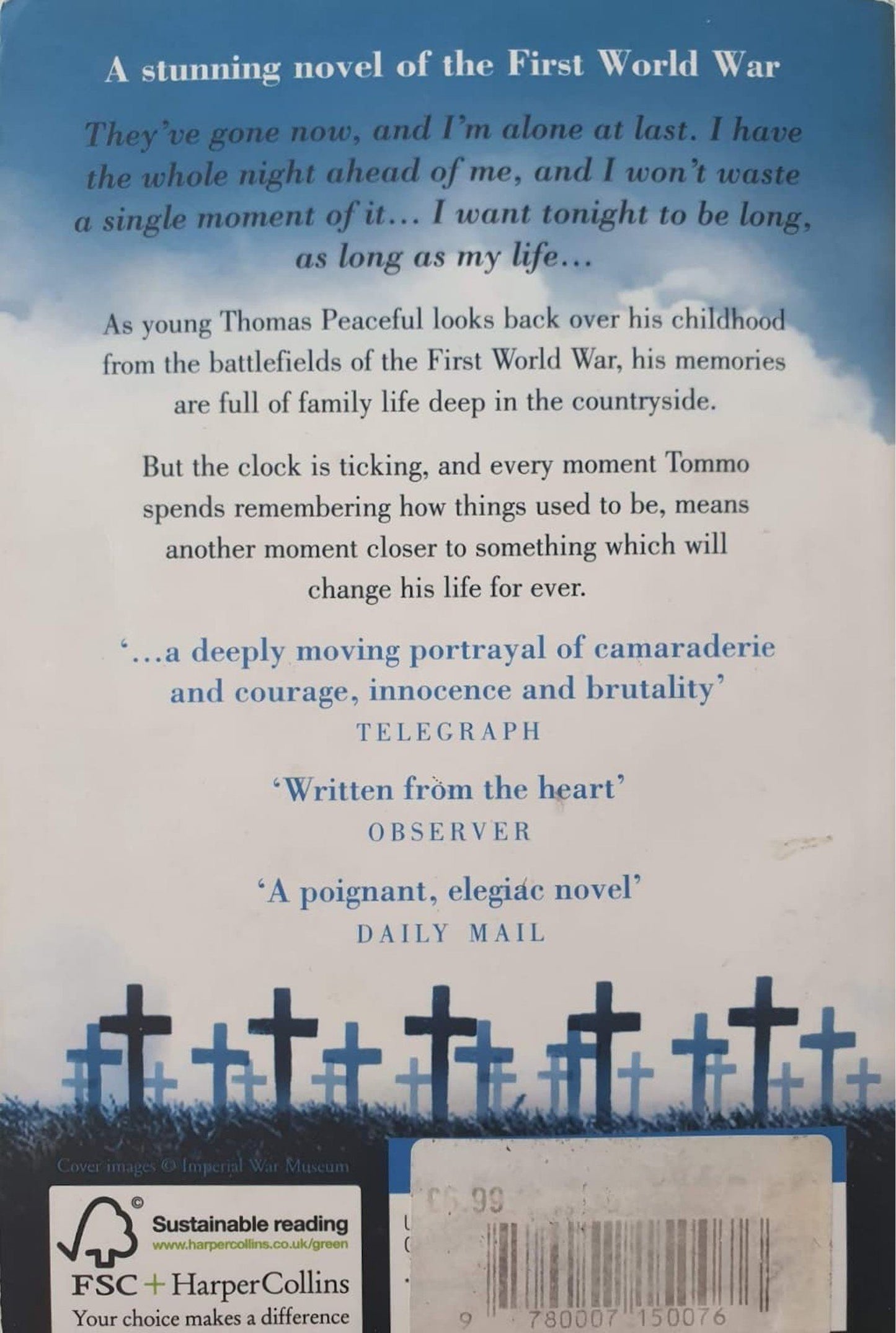 Michale Morpurgo - Private Peaceful Like New, 9-12 Yrs Recuddles.ch (6664904638649)