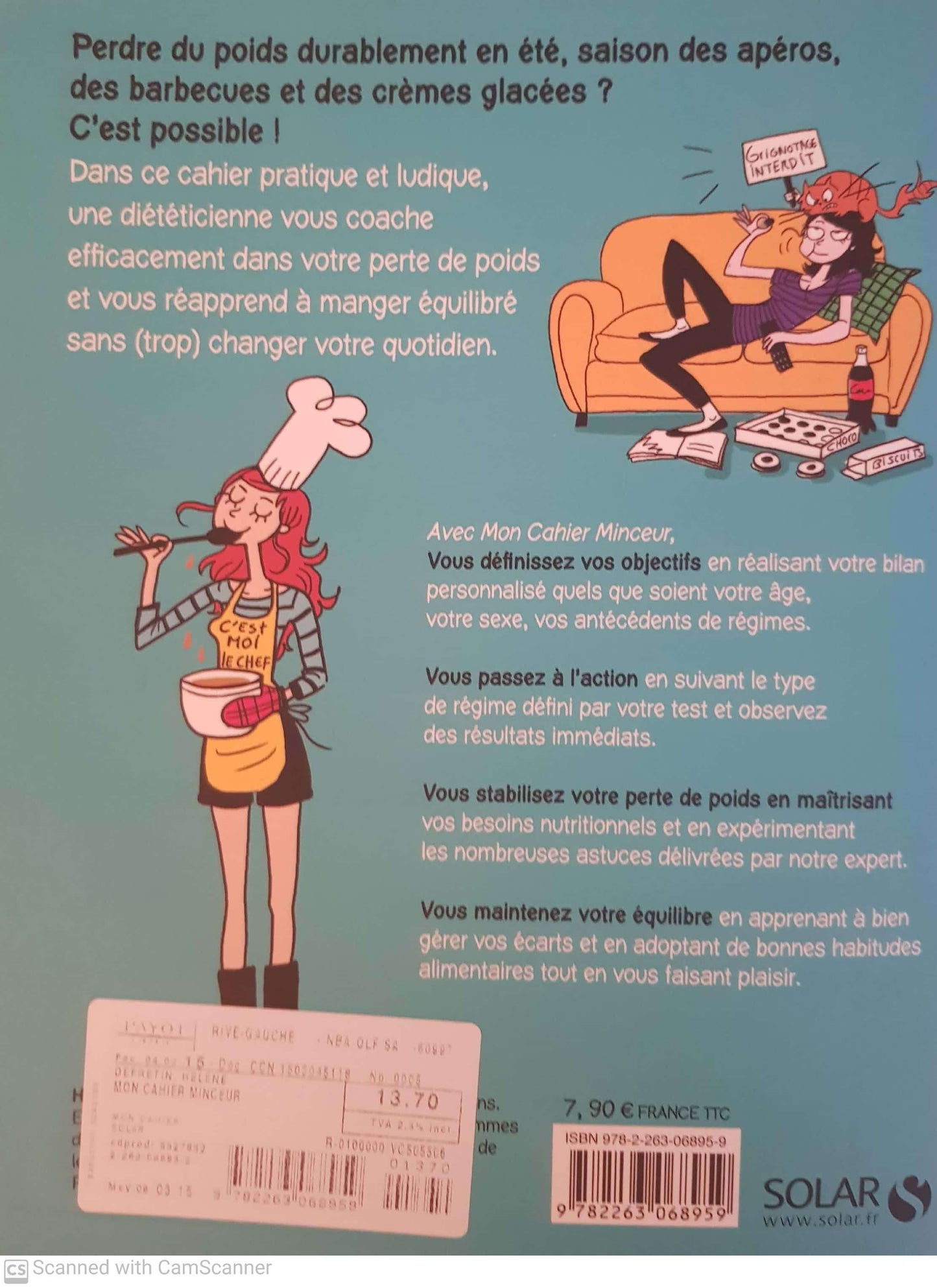 Mon Cahier Minceure Like New Not Appicable (4619395924023)