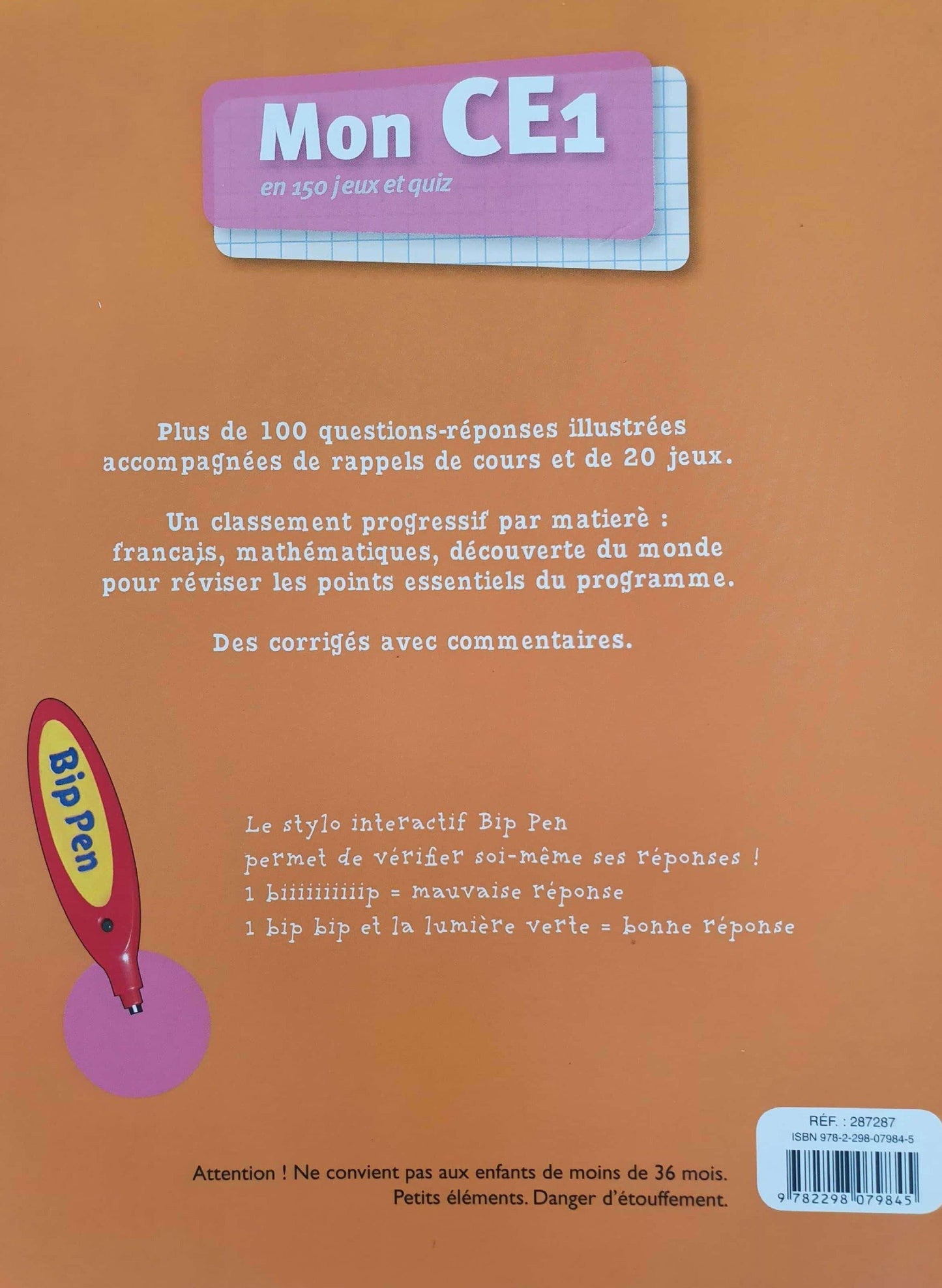 Mon CE1 en 150 joux et quiz Like New Not Applicable (6075335508153)