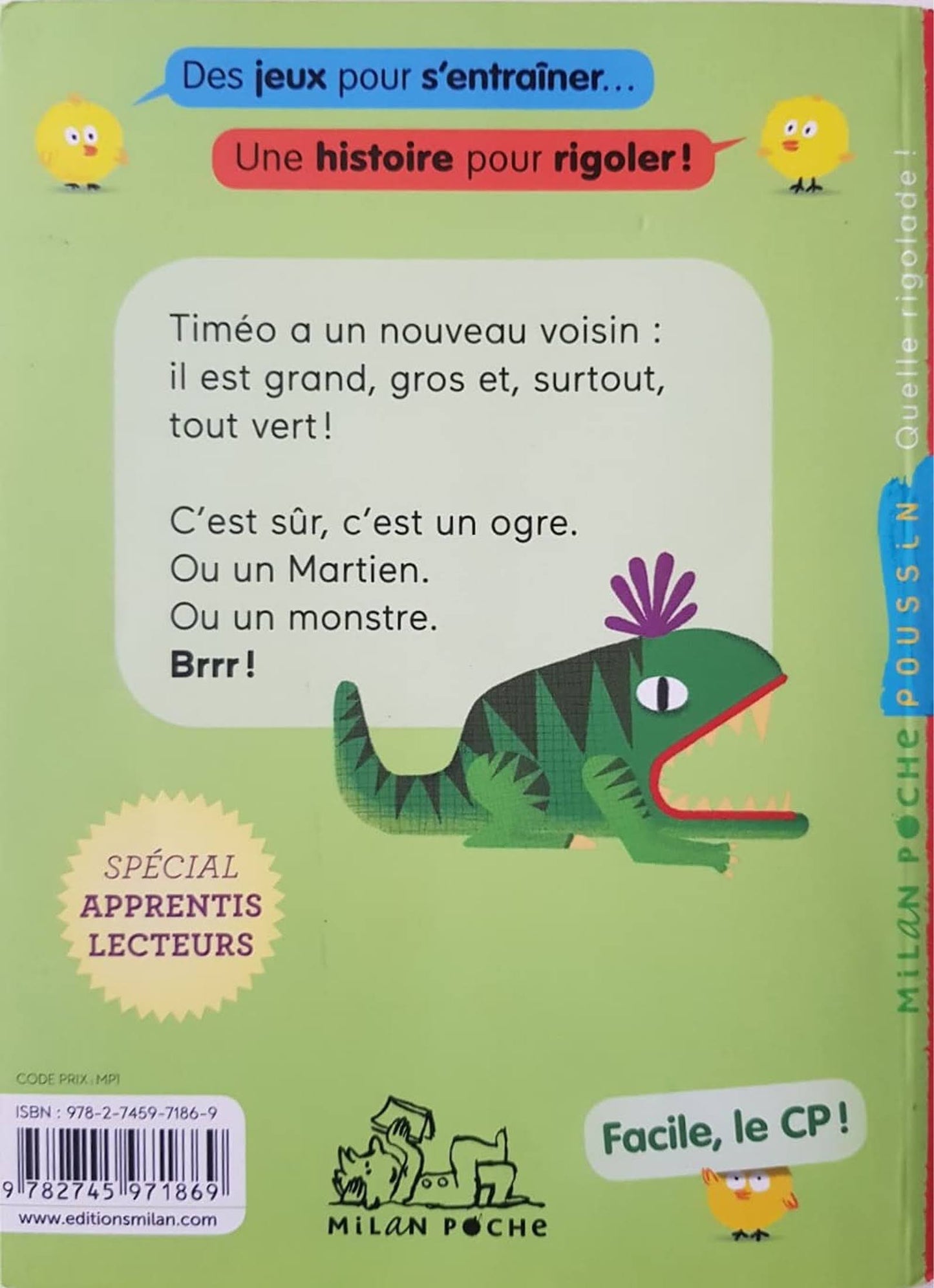 Mon Voisin est un monstre Like New, 3-6 Yrs Recuddles.ch (6561547223225)