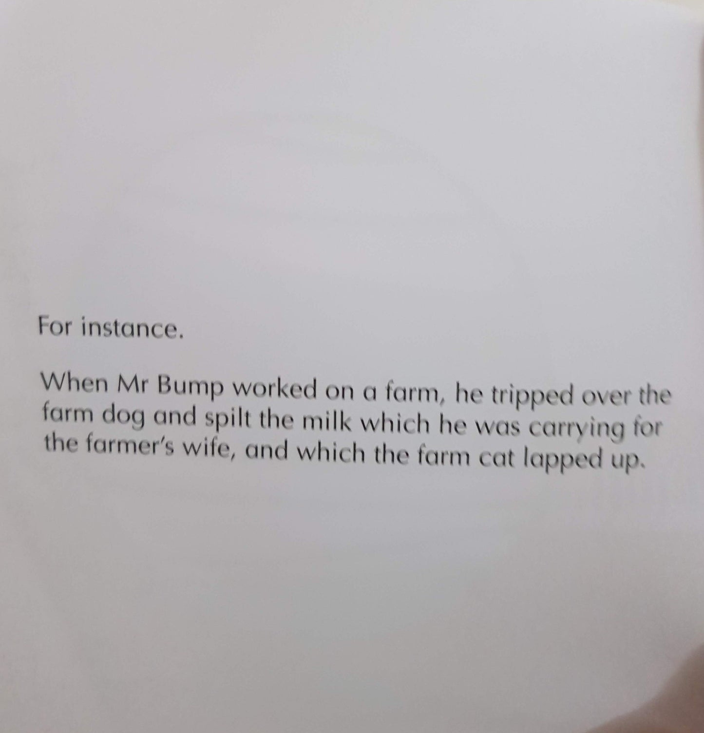 MR. BUMP Like New Mr Men/Little Miss (6172561146041)