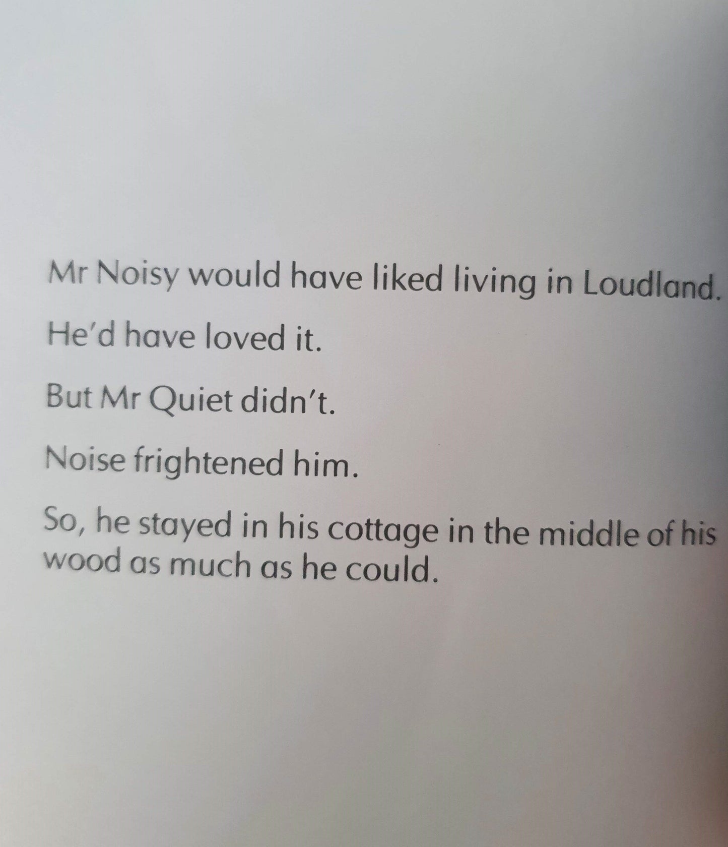 Mr. Quiet Like New Mr Men/Little Miss (6930365087929)