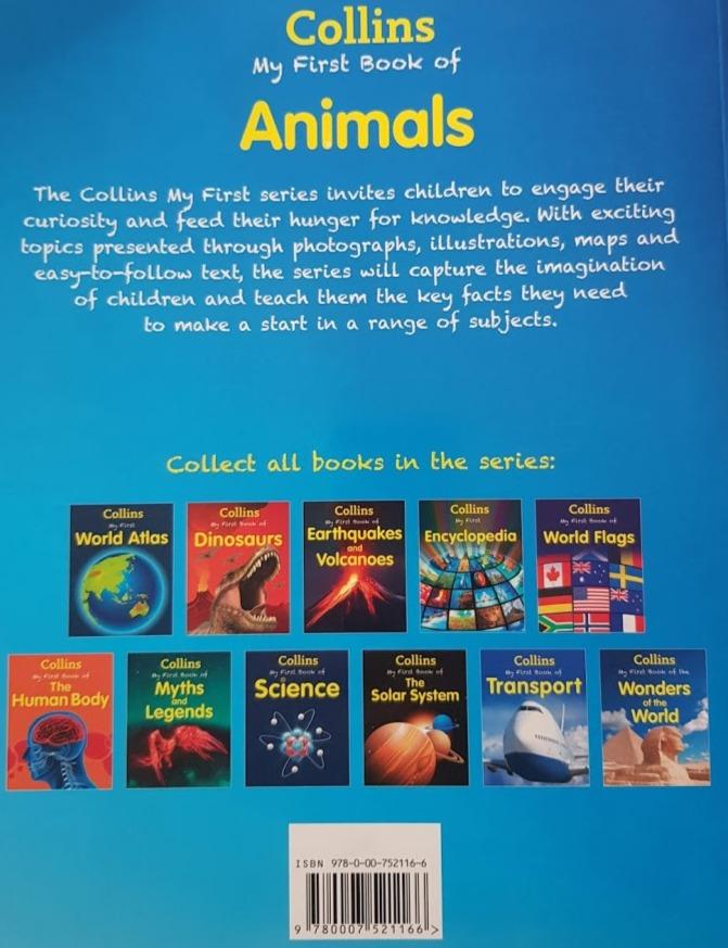 My First Book of Animals Like New, 6+Yrs Recuddles.ch (6550917578937)