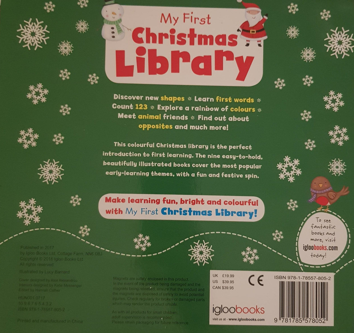 My First Christmas Library Like New Recuddles.ch (6183588987065)