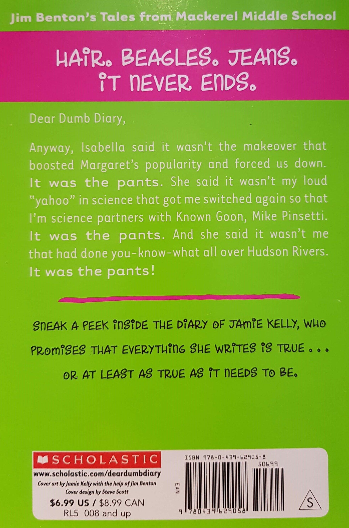 My Pants are Haunted Like New Dear Dumb Diary (4625105322039)