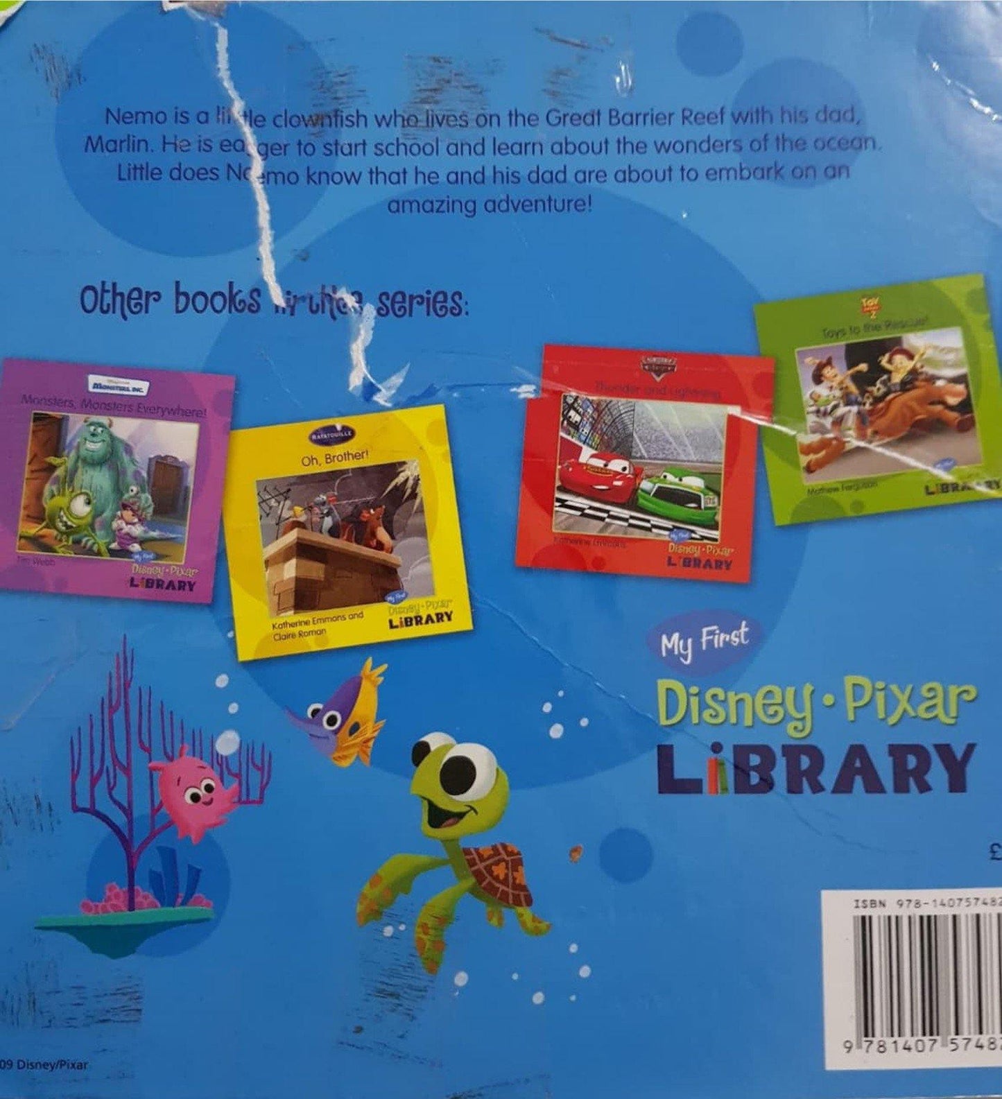 NEMO - Adventure in the Ocean! Well Read, 5+ Yrs Disney (6706331222201)