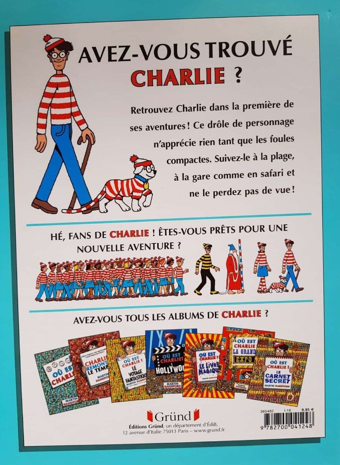 OÙ EST CHARLIE? Like New Not Applicable (4630311993399)